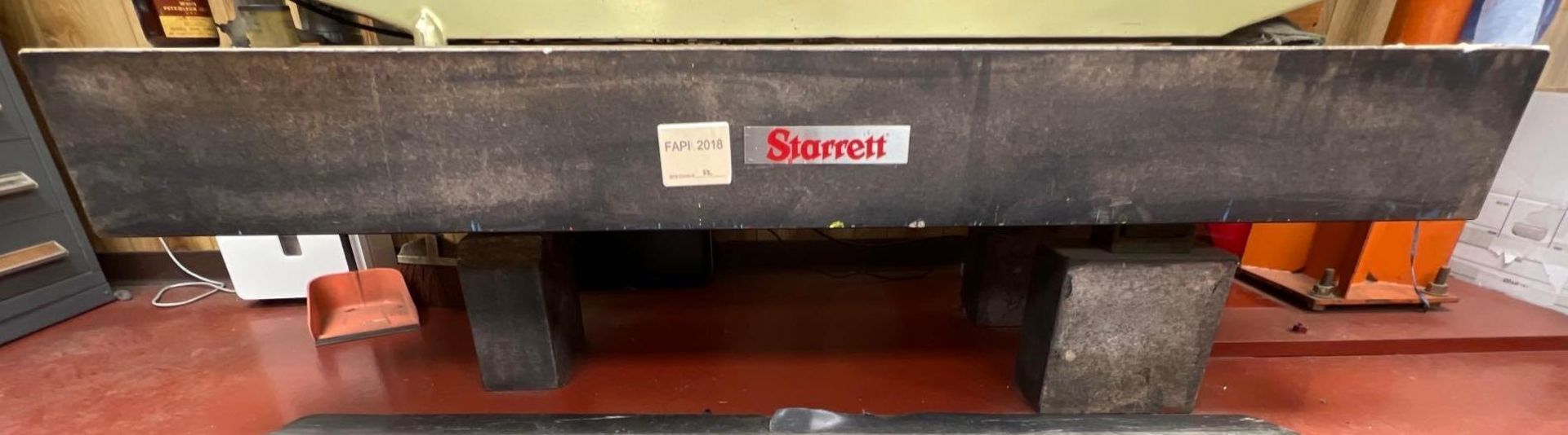 Starrett Granite Surface Plate w/ Granite Legs - Image 3 of 4