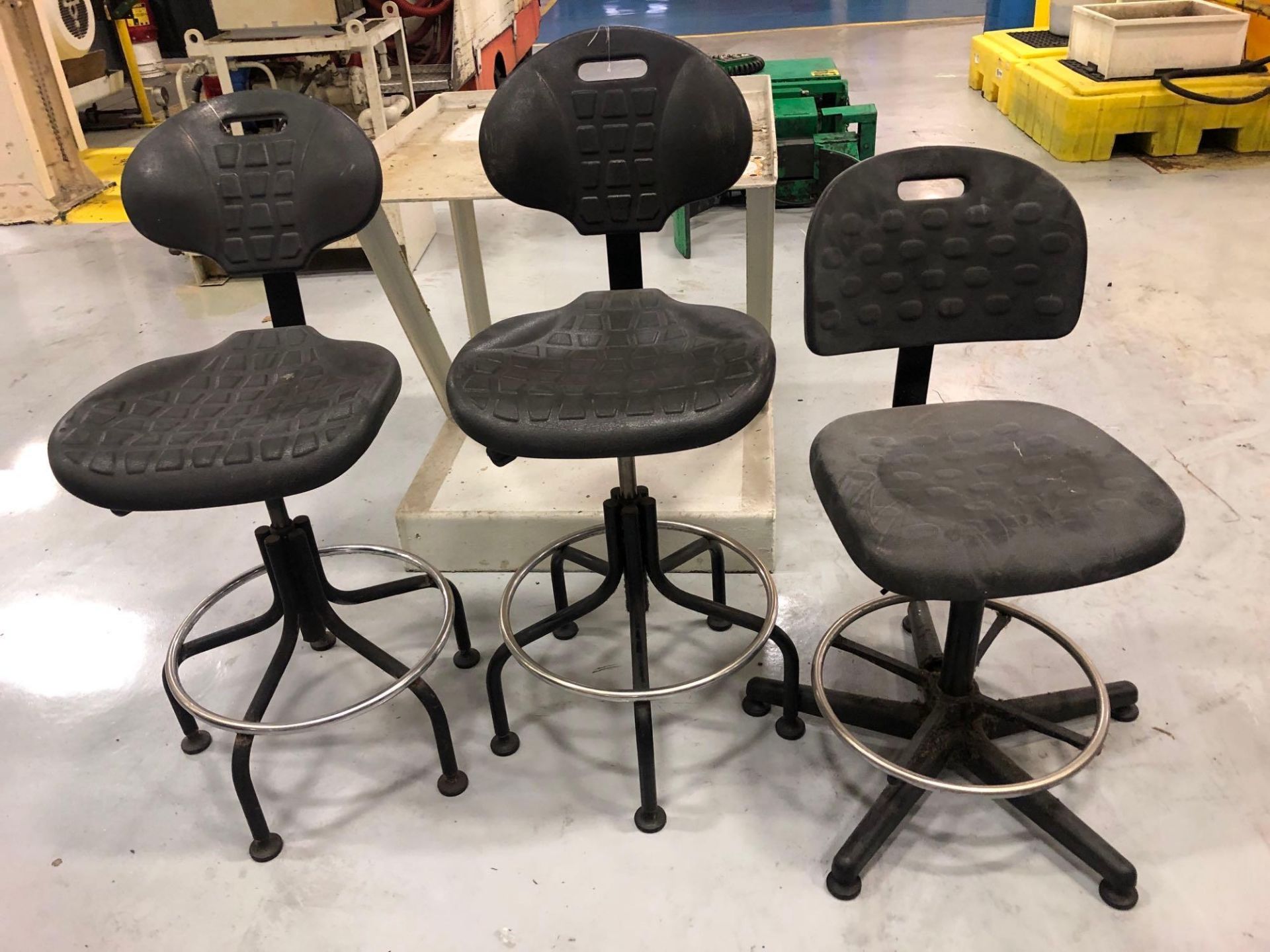 Lot of (3) Shop Chairs