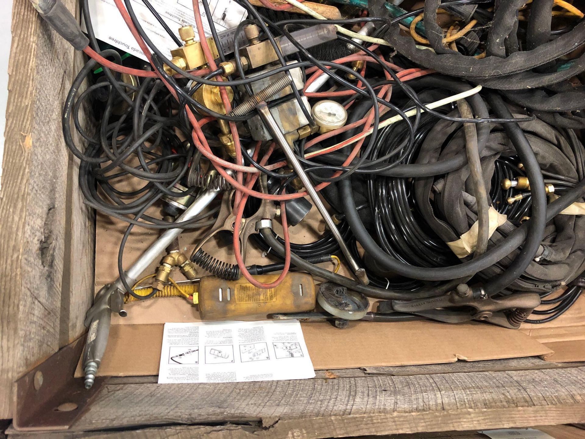 Lot of Welding Cables, meters, Face Shield & Misc Items - Image 3 of 5