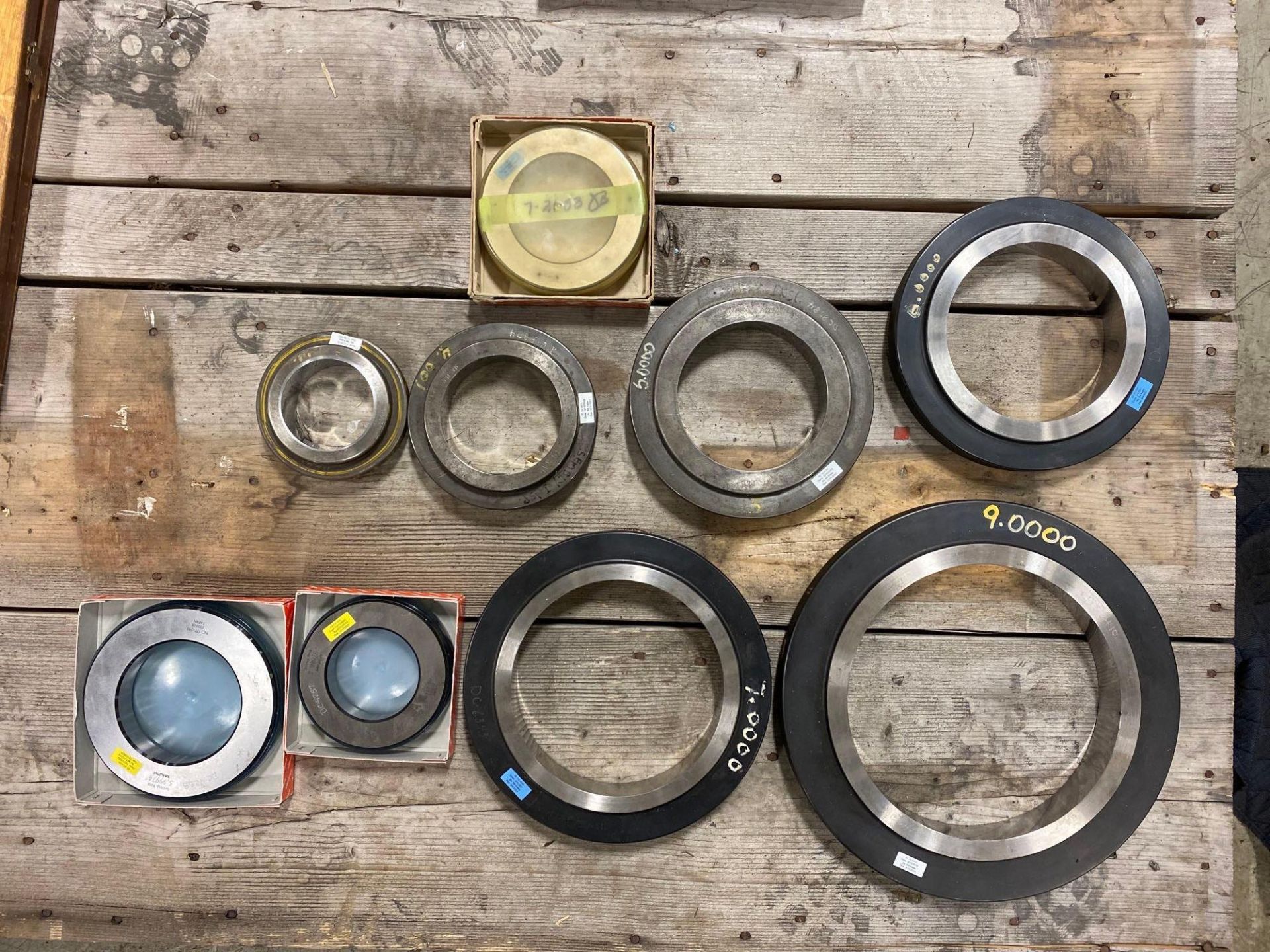Assorted Lot of (9) Ring Gages