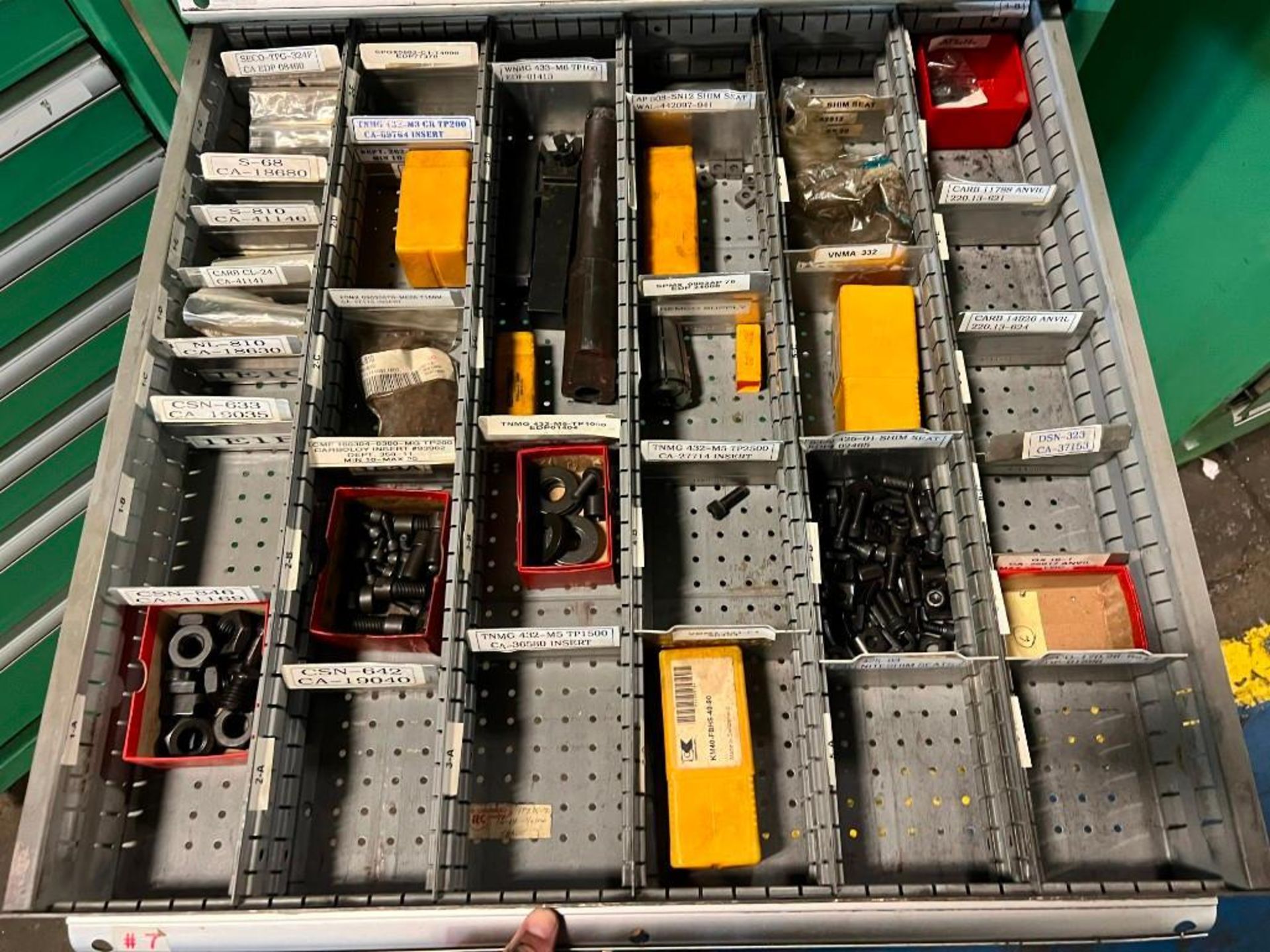 12 Drawer Lista Cabinet w/contents *LOADED WITH TOOLING* - Image 9 of 14