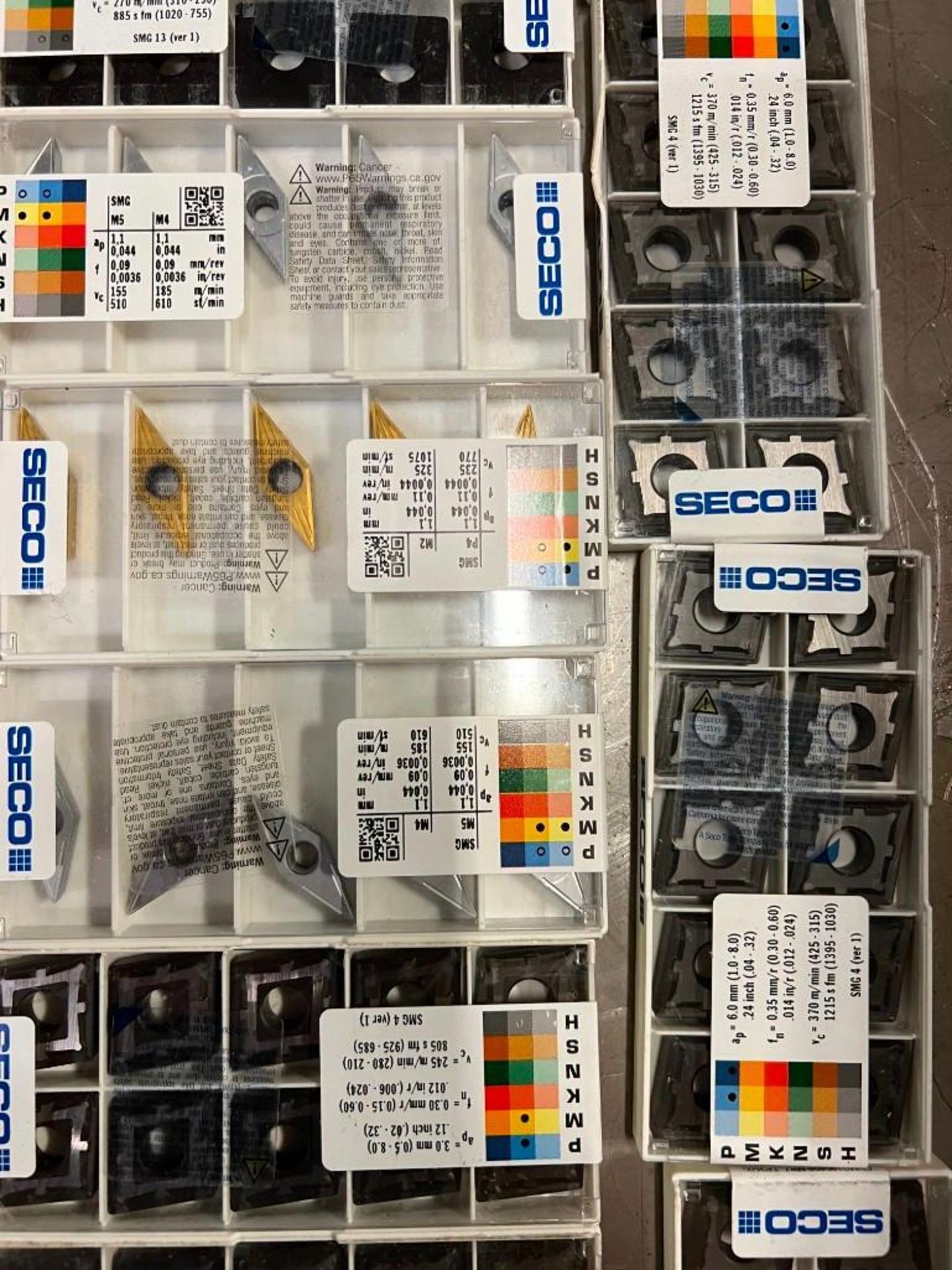 Lot of (620) *NEW* Misc Seco Carbides - Image 2 of 13