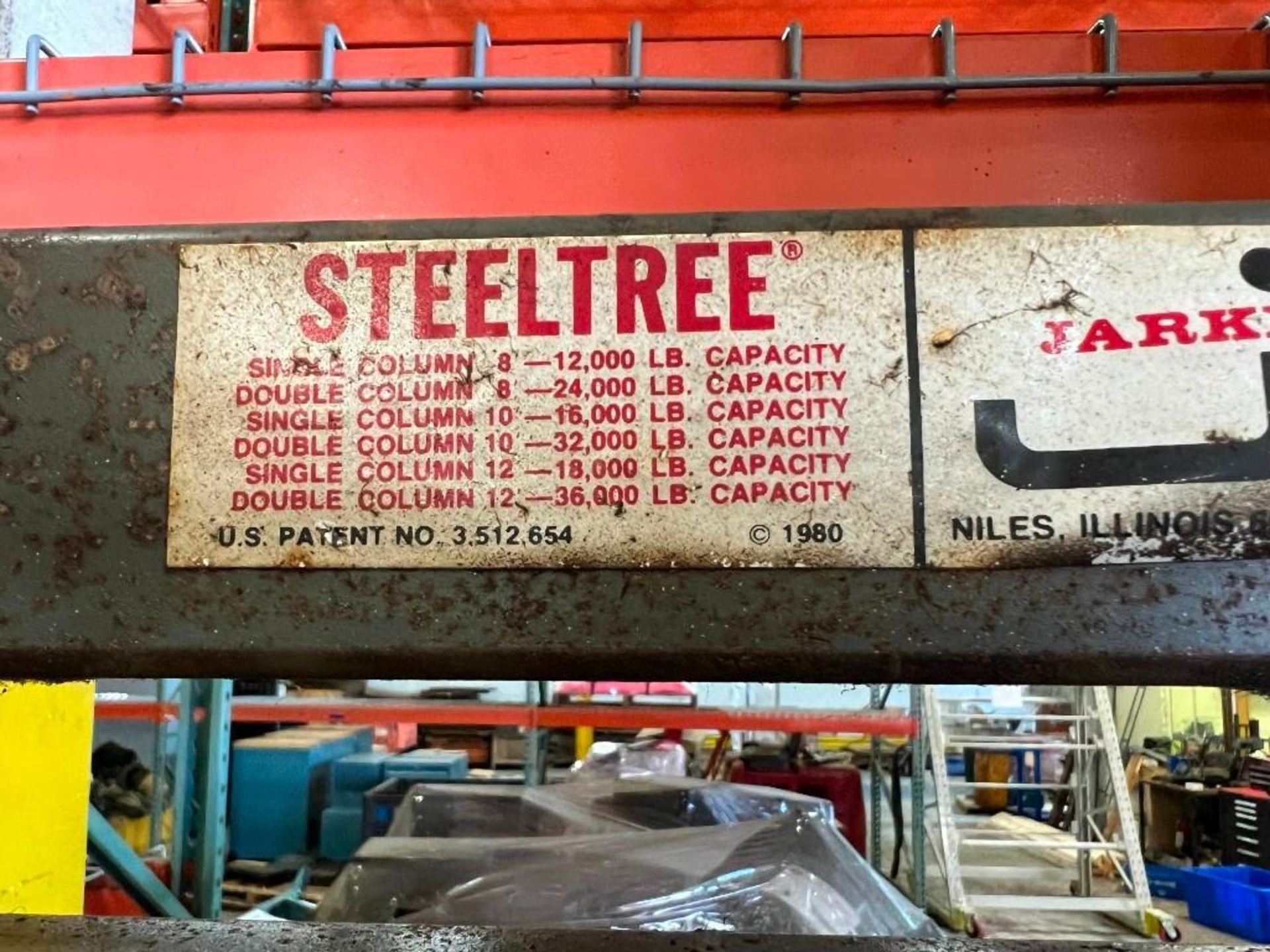 Jarke Steeltree Cantilever Rack 36,000 lbs. - Image 3 of 4