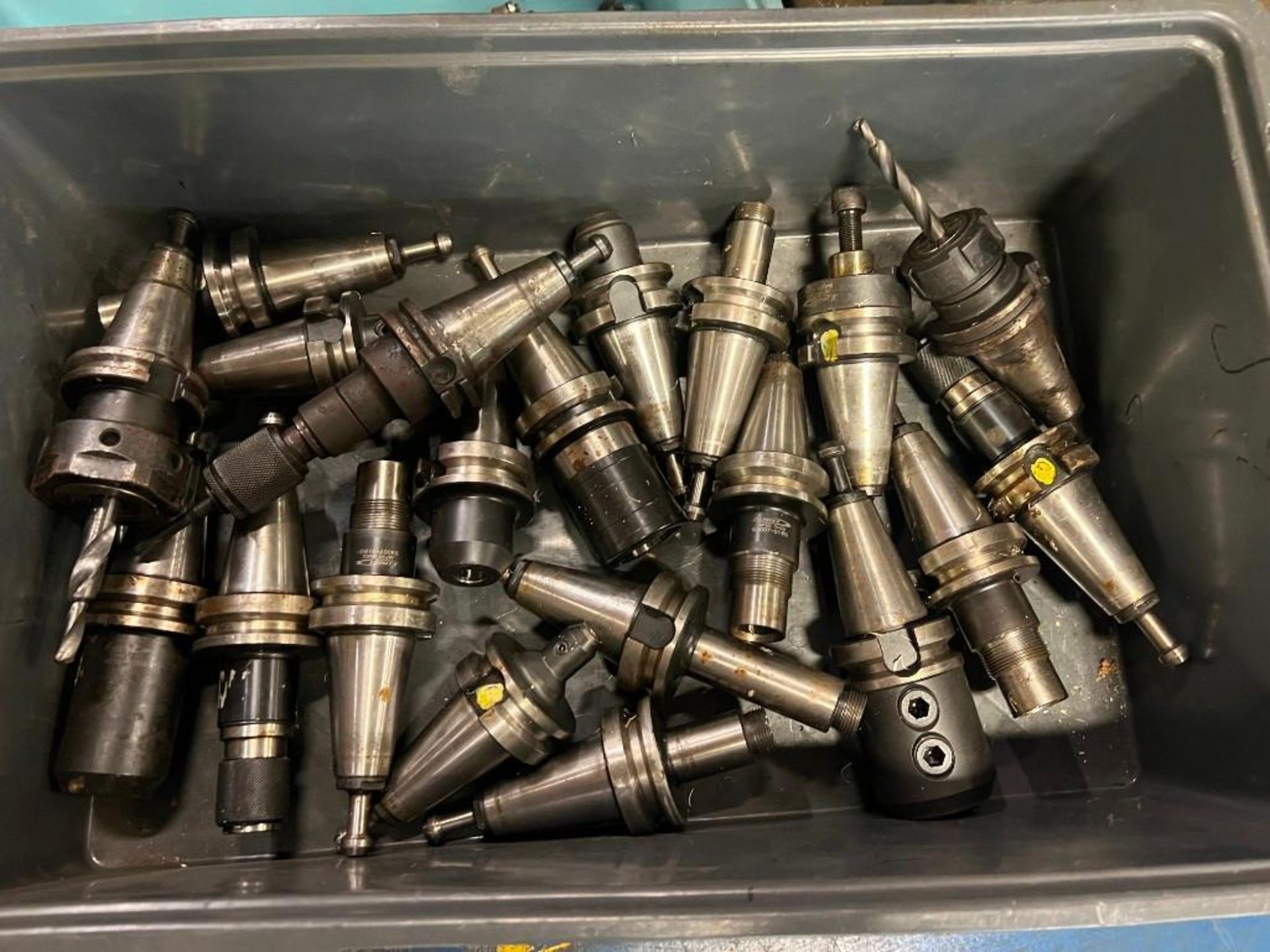 Lot of Misc CAT40 Tool Holders