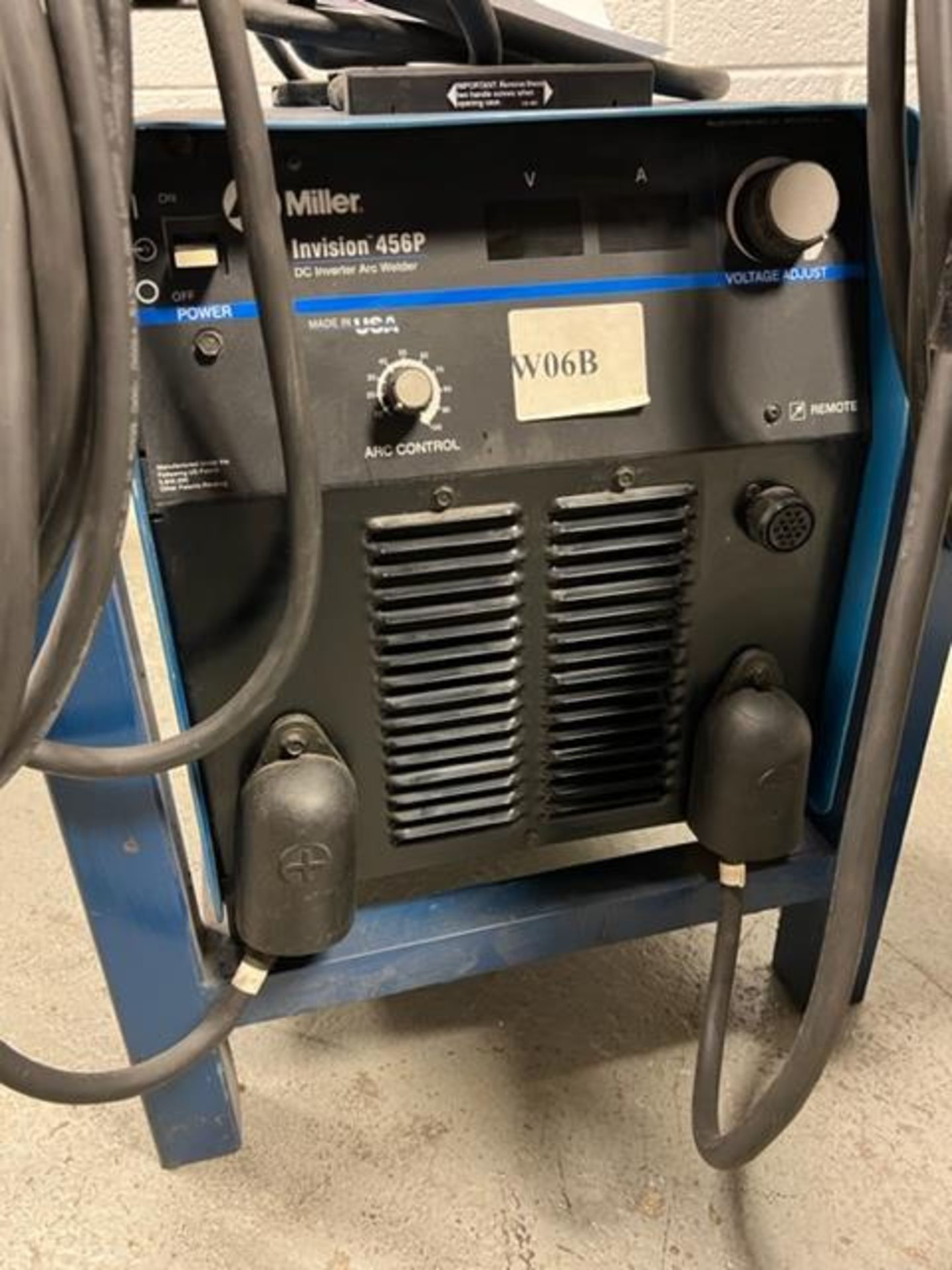 Miller Invision 456P DC Inverter Arc Welder Power Supply - Image 2 of 5