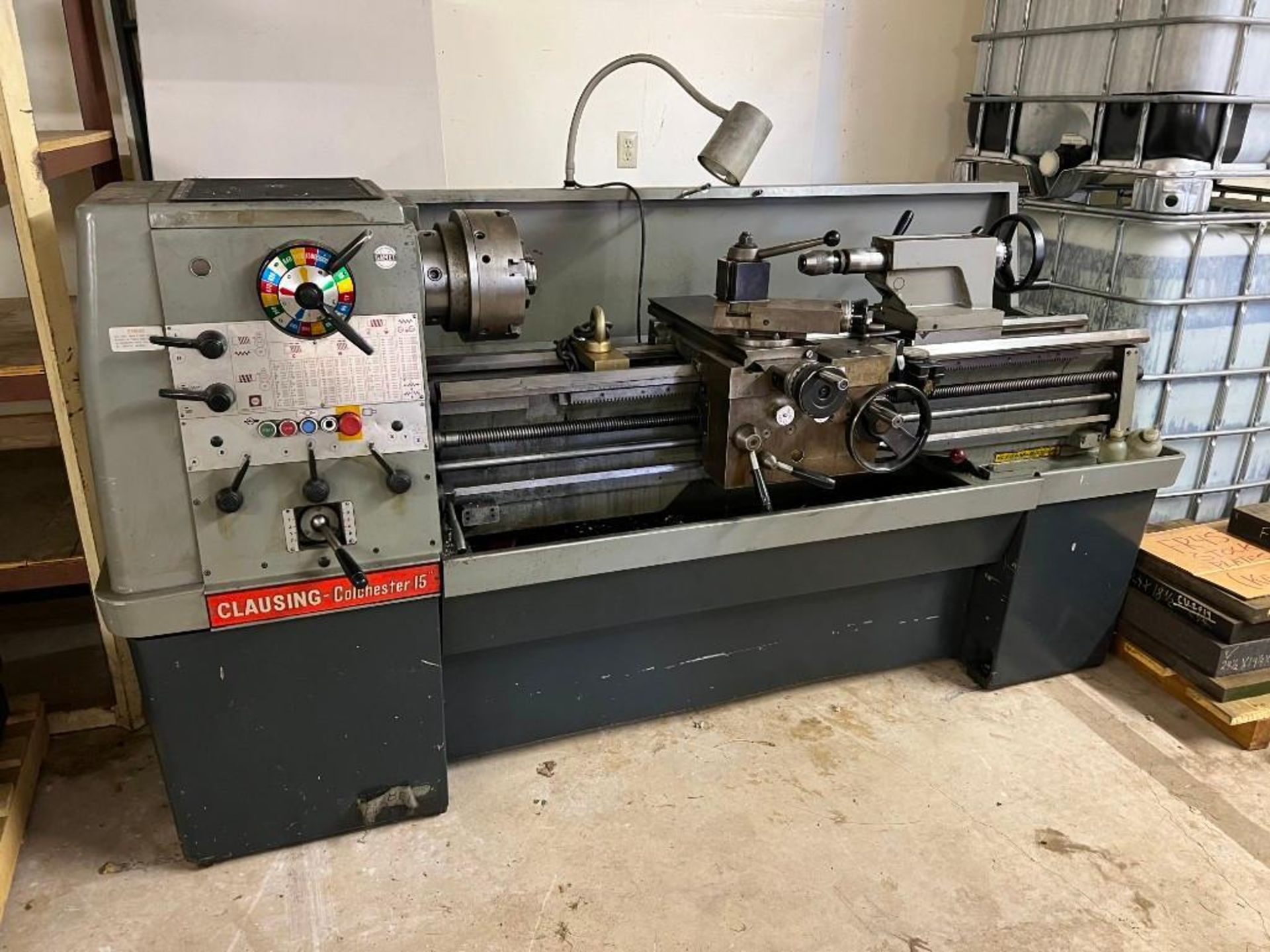 15" Clausing Colchester Gap Bed Lathe