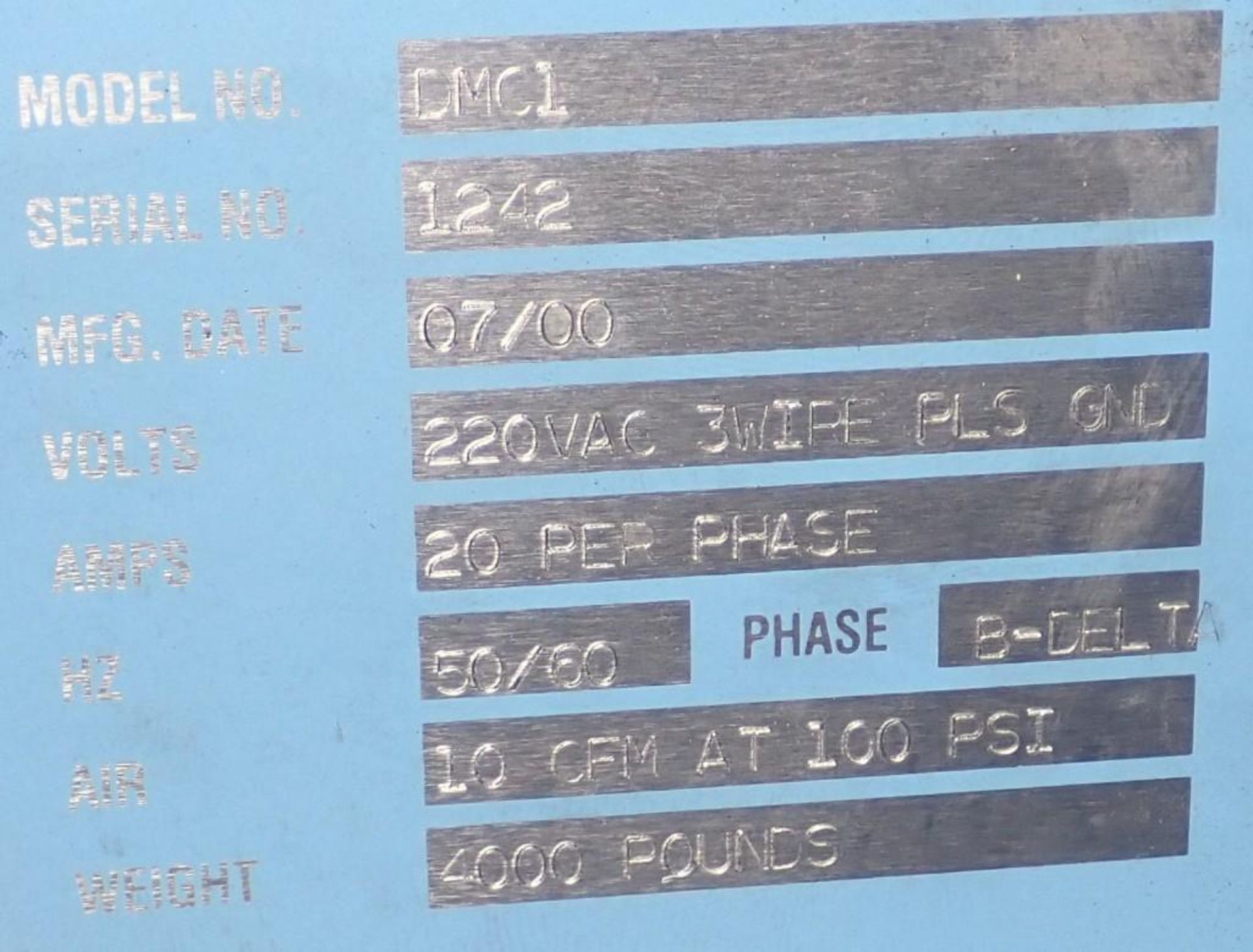 Defiance / Creative Evolution #DMC1 High Speed CNC Machining Center - Image 9 of 9