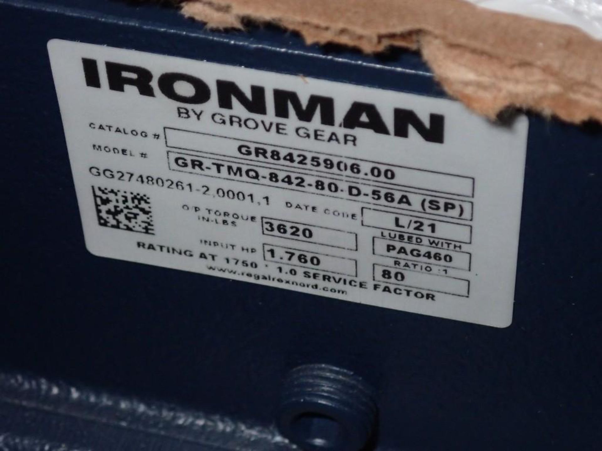 Ironman #GR-TMQ-842 Gear Reducer - Image 3 of 3