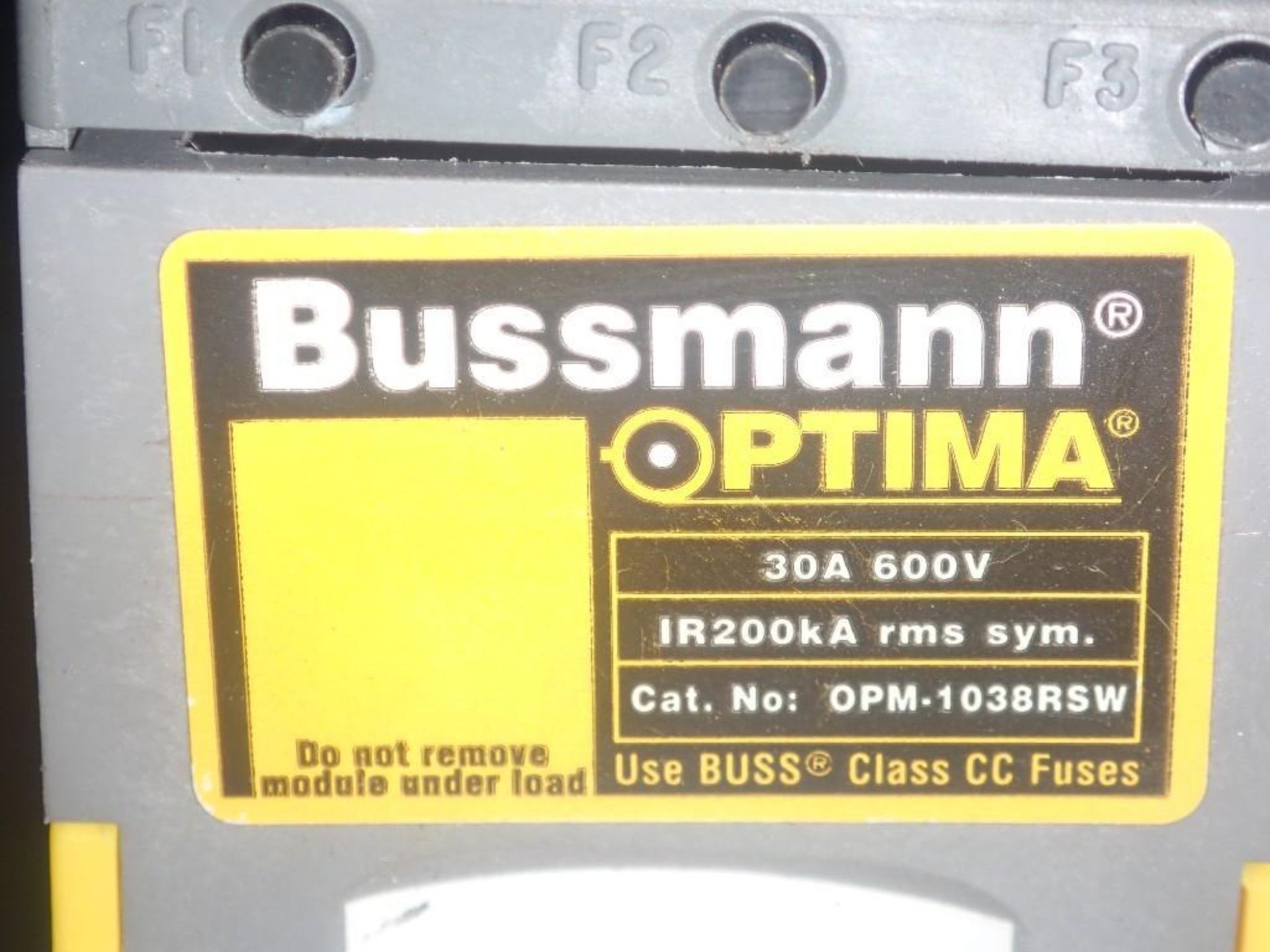 Lot of (5) Bussman Optima Units - Image 4 of 4