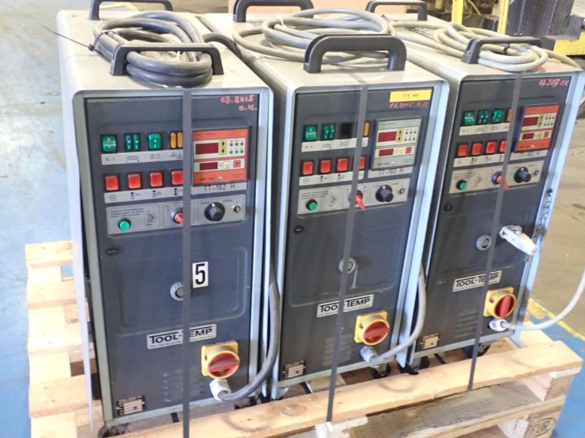 Lot of (3) Tool-Temp Units #TT-162 H