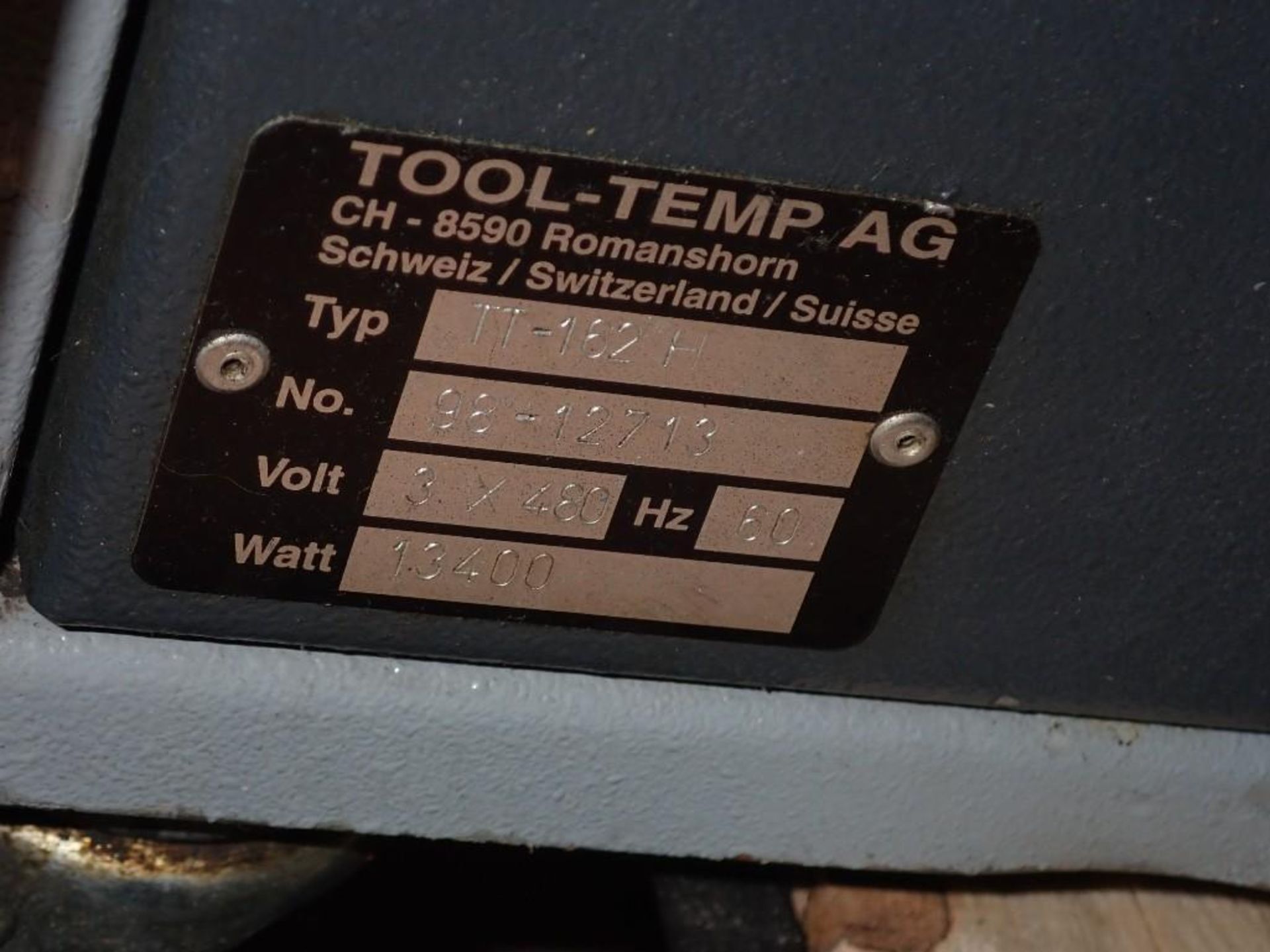 Lot of (3) Tool-Temp Units #TT-162 H - Image 6 of 7