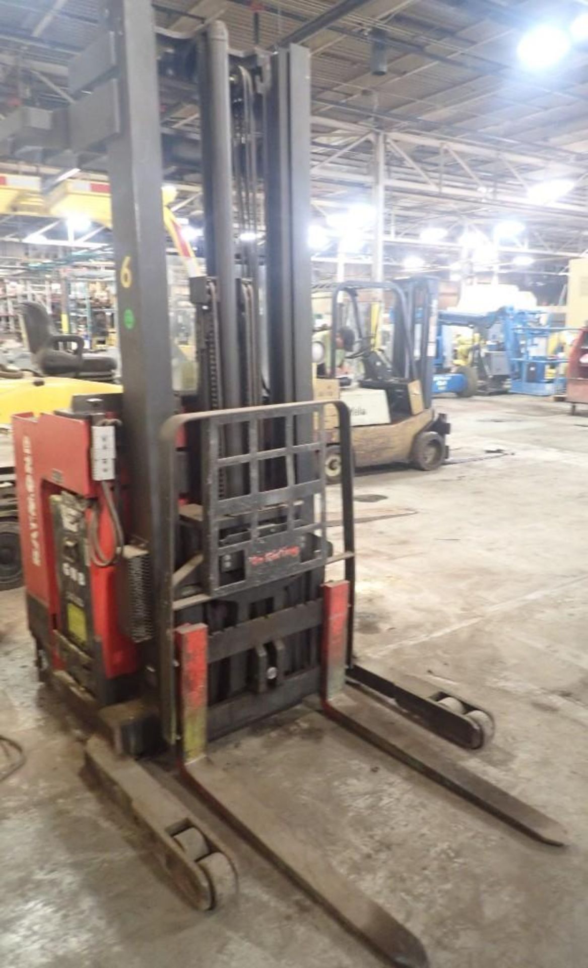 3,000 Lb Raymond Electric Stand Up Forklift - Image 2 of 9