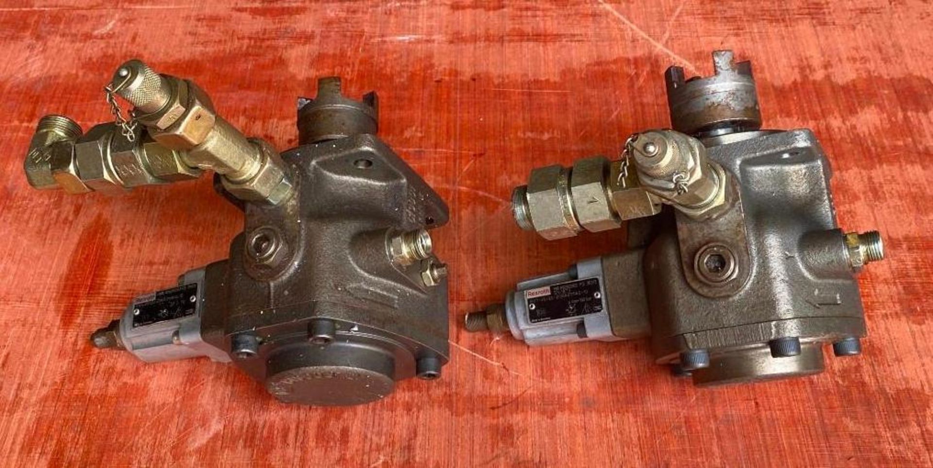 Lot of (2) Rexroth #PV7-20/20-20RA01MA0-10 / #R900950953 Hydraulic Pumps