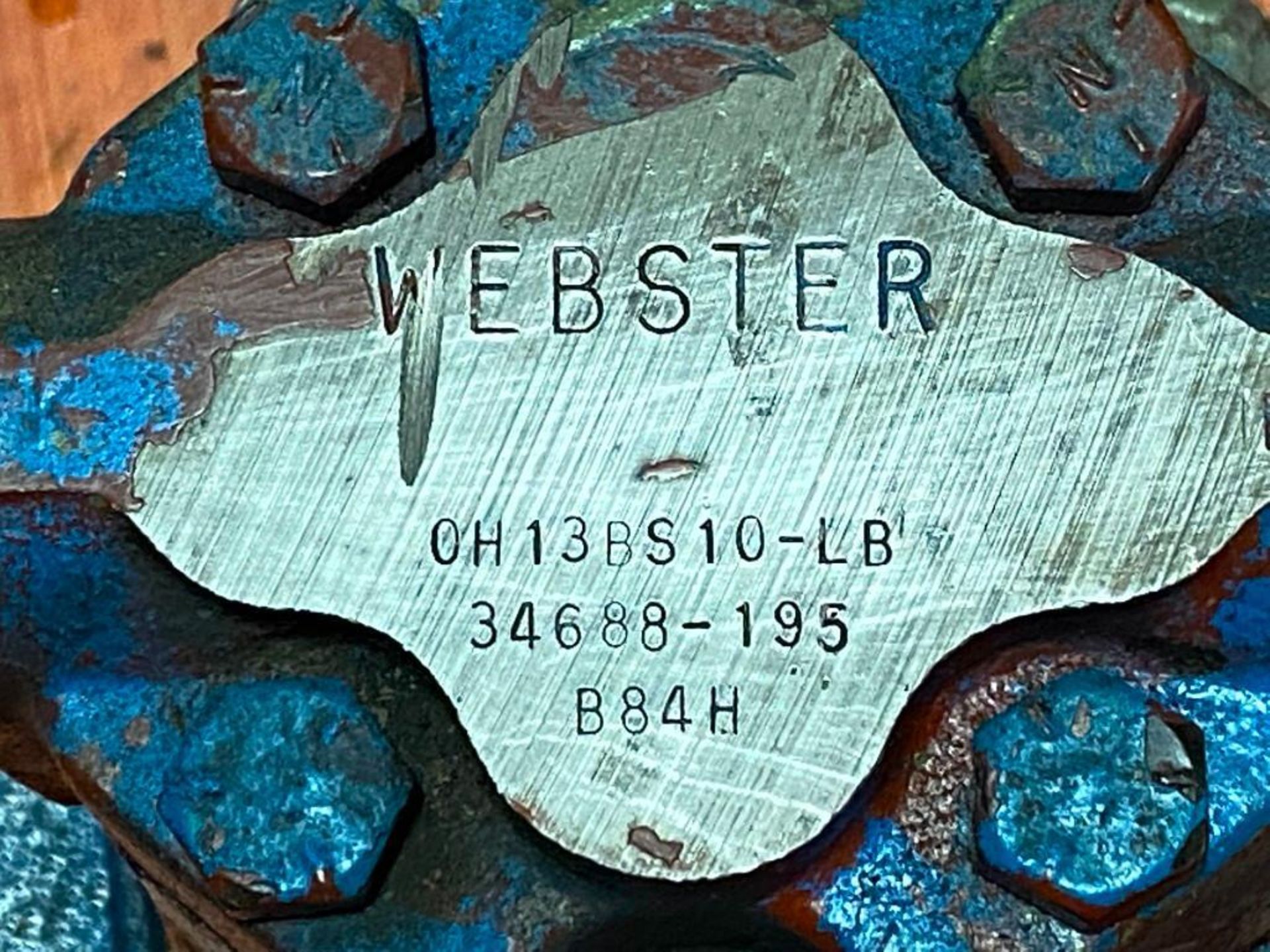 Webster #0H13BS10-LB Pump - Image 3 of 3