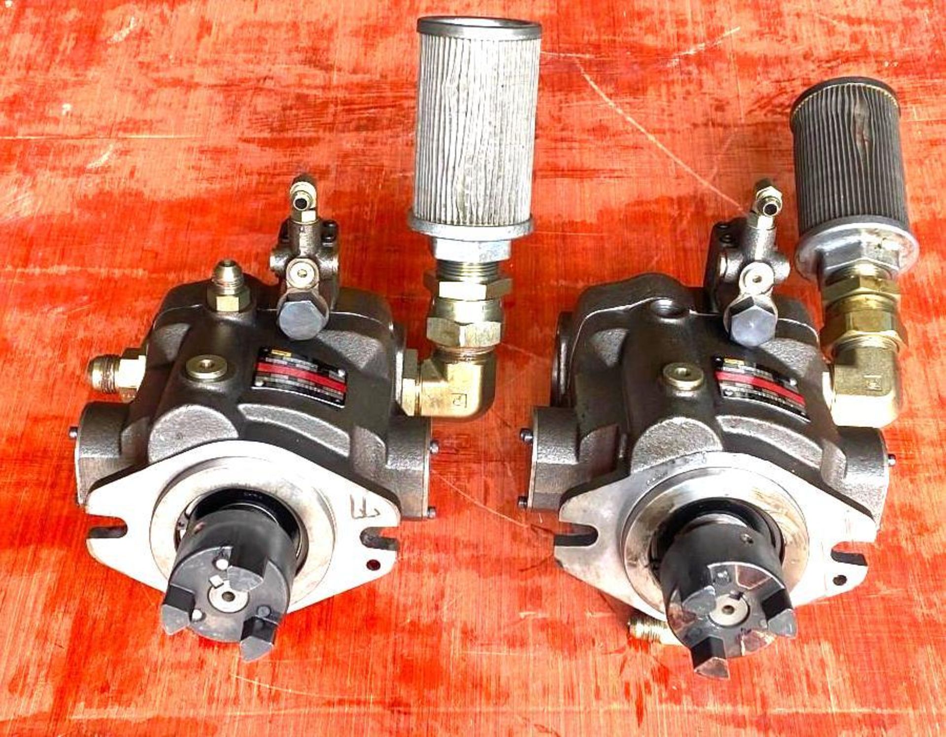 Lot of (2) Parker #PVP23303R2VM20 Hydraulic Pumps