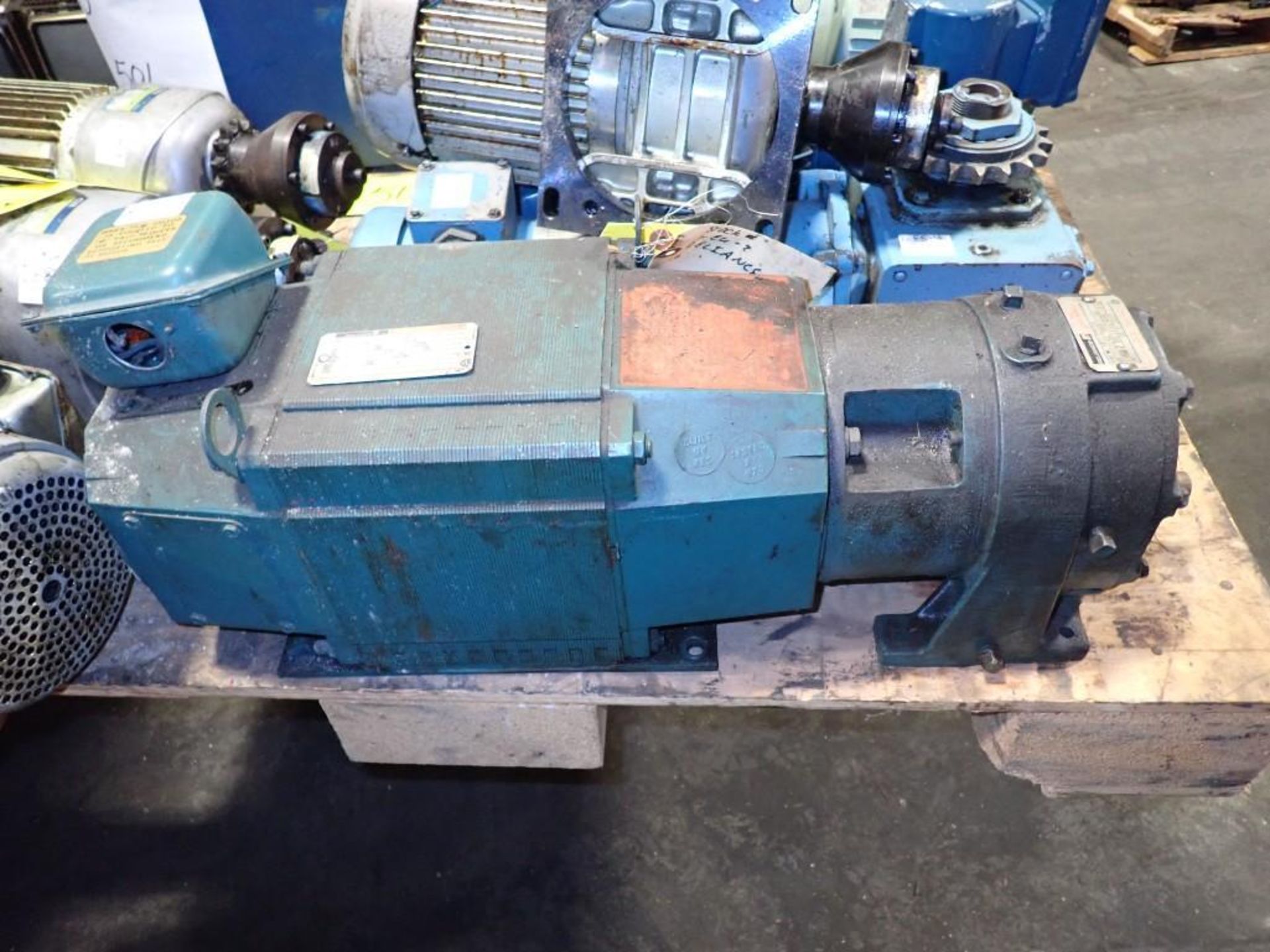 Reliance Electric Motor w/ Speed Reducer