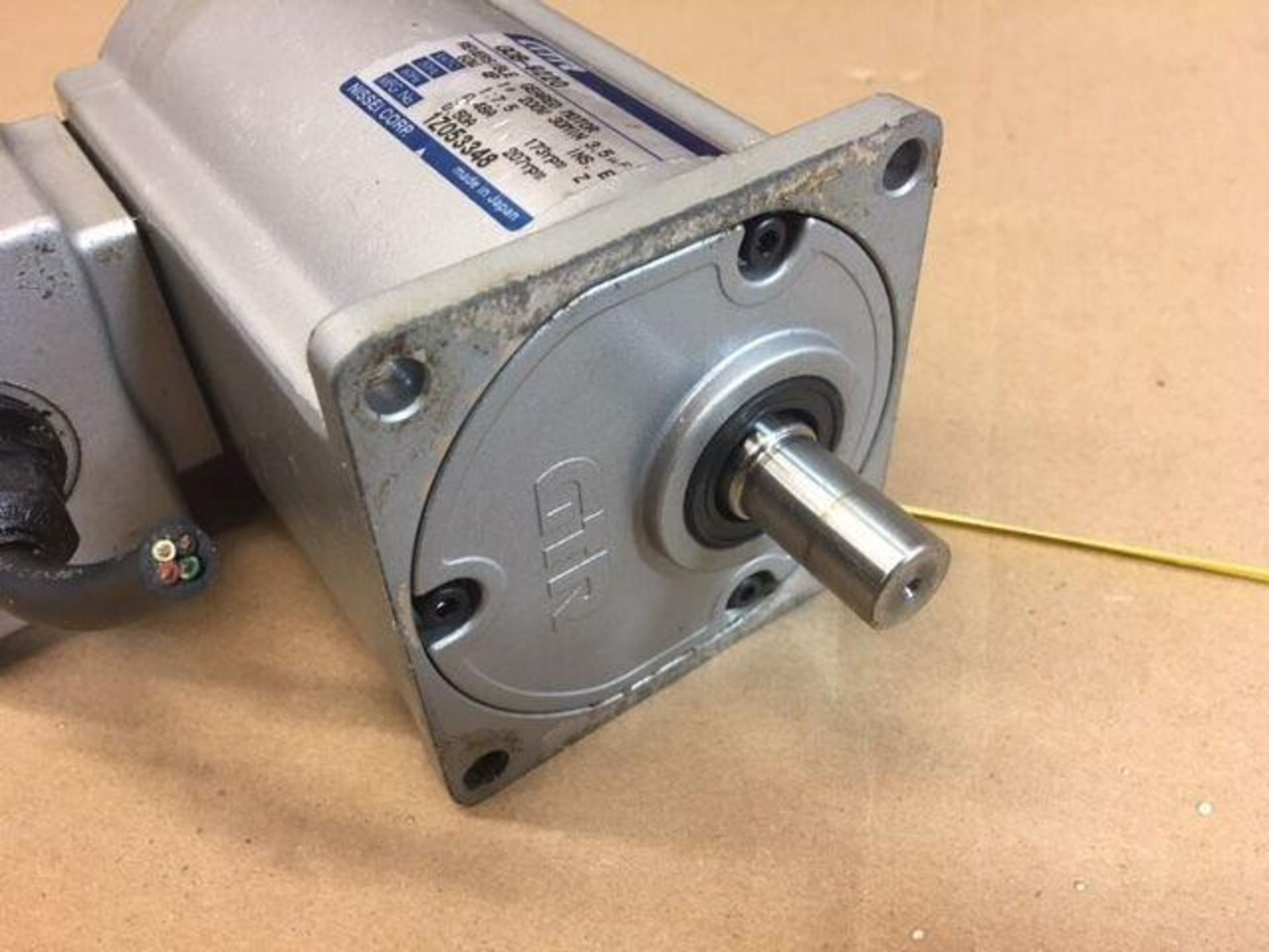 Lot of (2) Nissei / GTR Reversible Geared Motors - Image 5 of 6