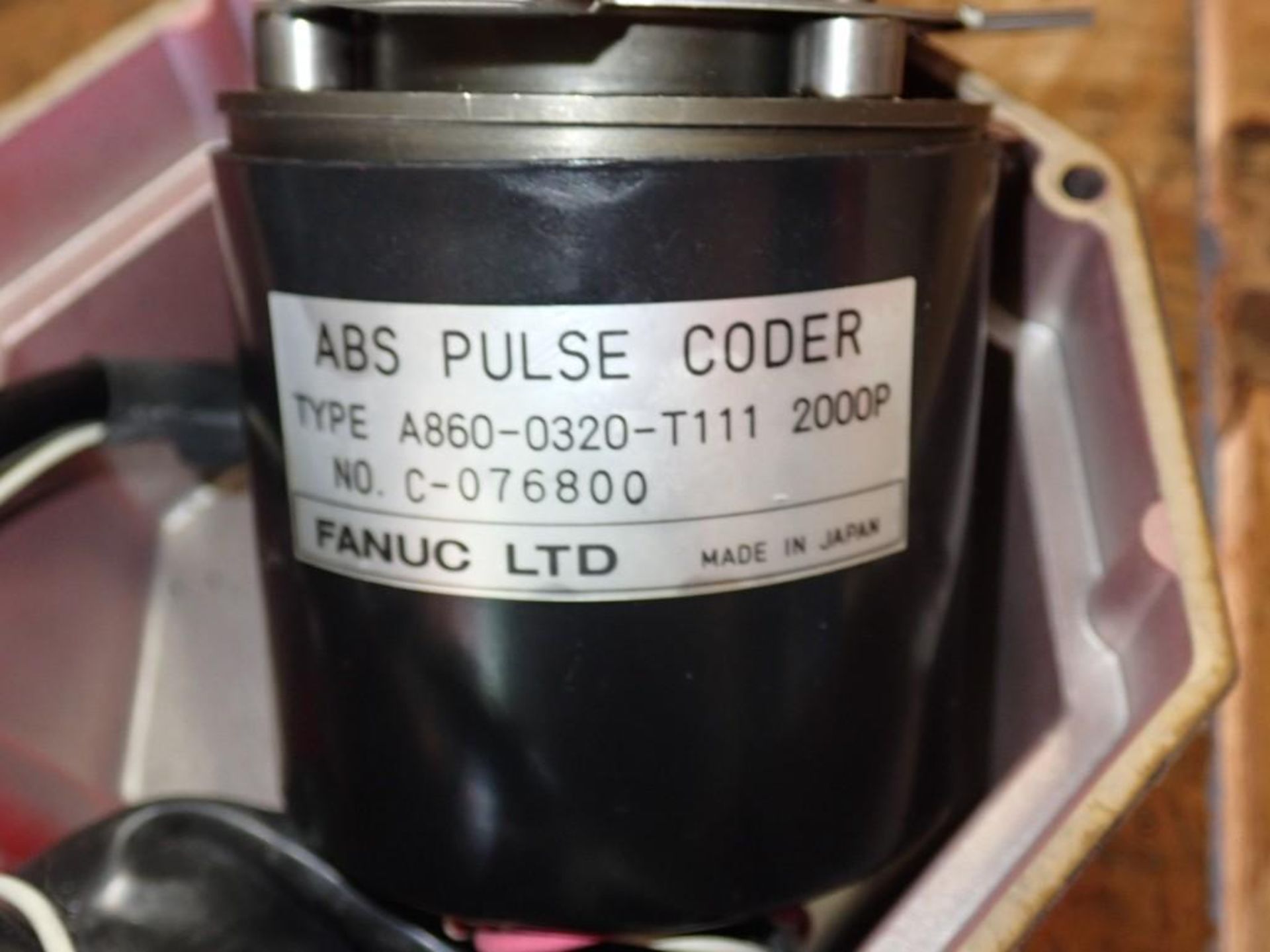 Lot of (2) Fanuc #A860-0320-T111 Pulse Coders - Image 2 of 2