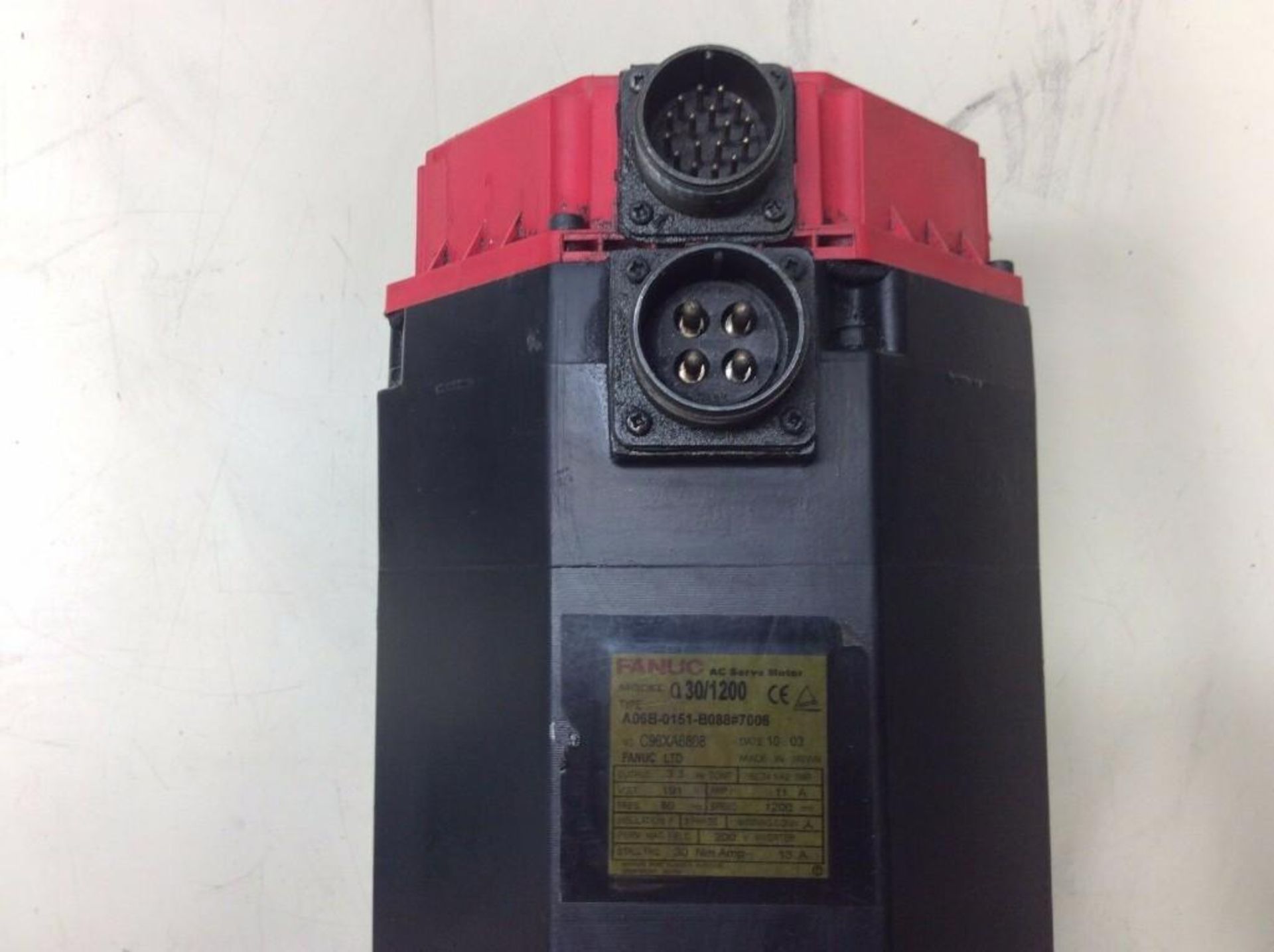 Fanuc #A06B-0151-B088#7008 Servo Motor - Image 3 of 3