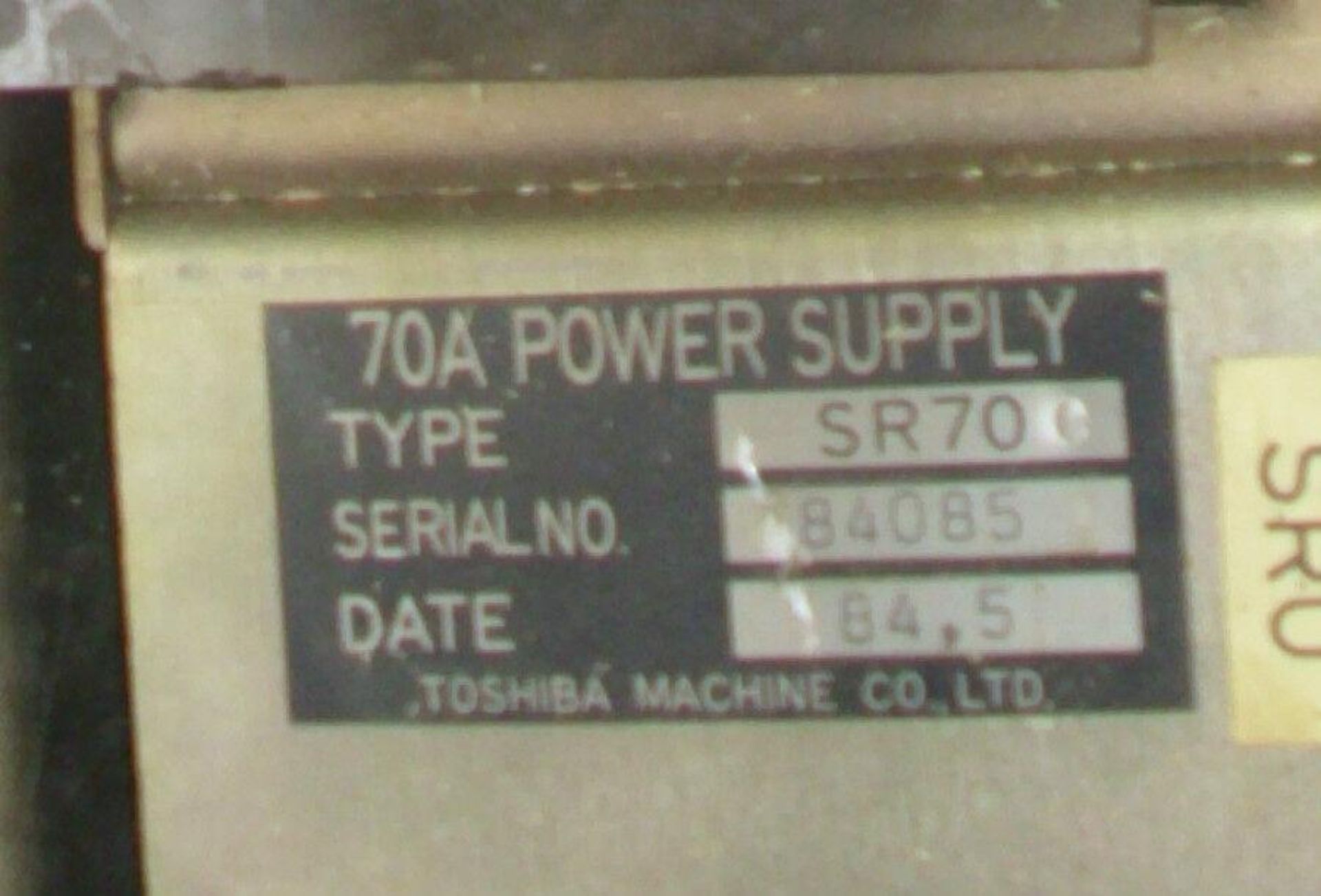 Toshiba / Tosnuc 70A Power Supply SR700 - Image 6 of 6