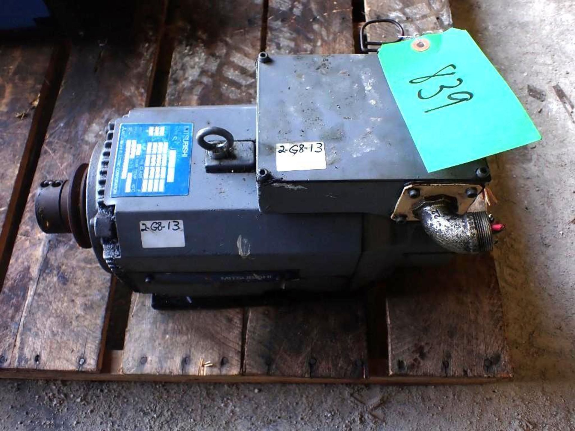 Mitsubishi AC Spindle Motor SJ-J 3.7A