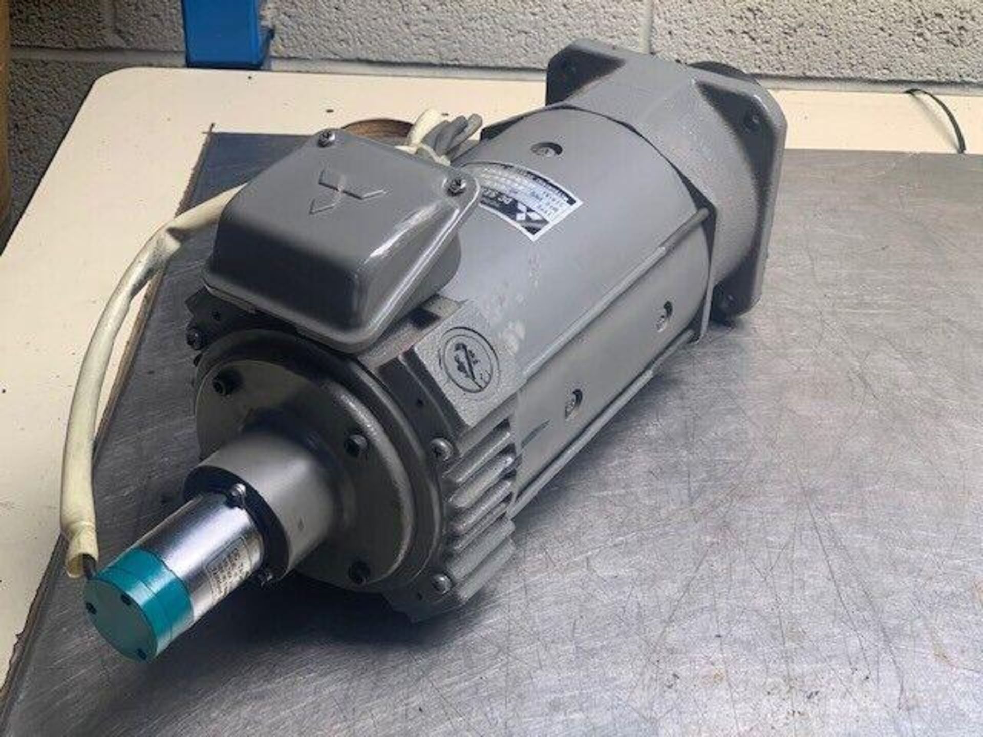 Mitsubishi #HD81B-12S, DC Servo Motor, Tamagawa Tachogenerator TS680NIE3 - Image 5 of 7