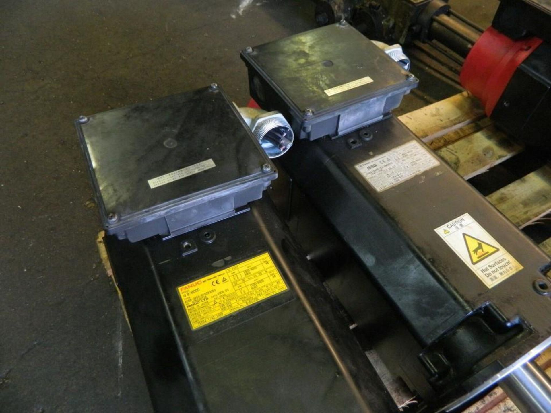 Lot of (2) Fanuc #A06B-0855-B102#3000 Spindle Motors - Image 8 of 8