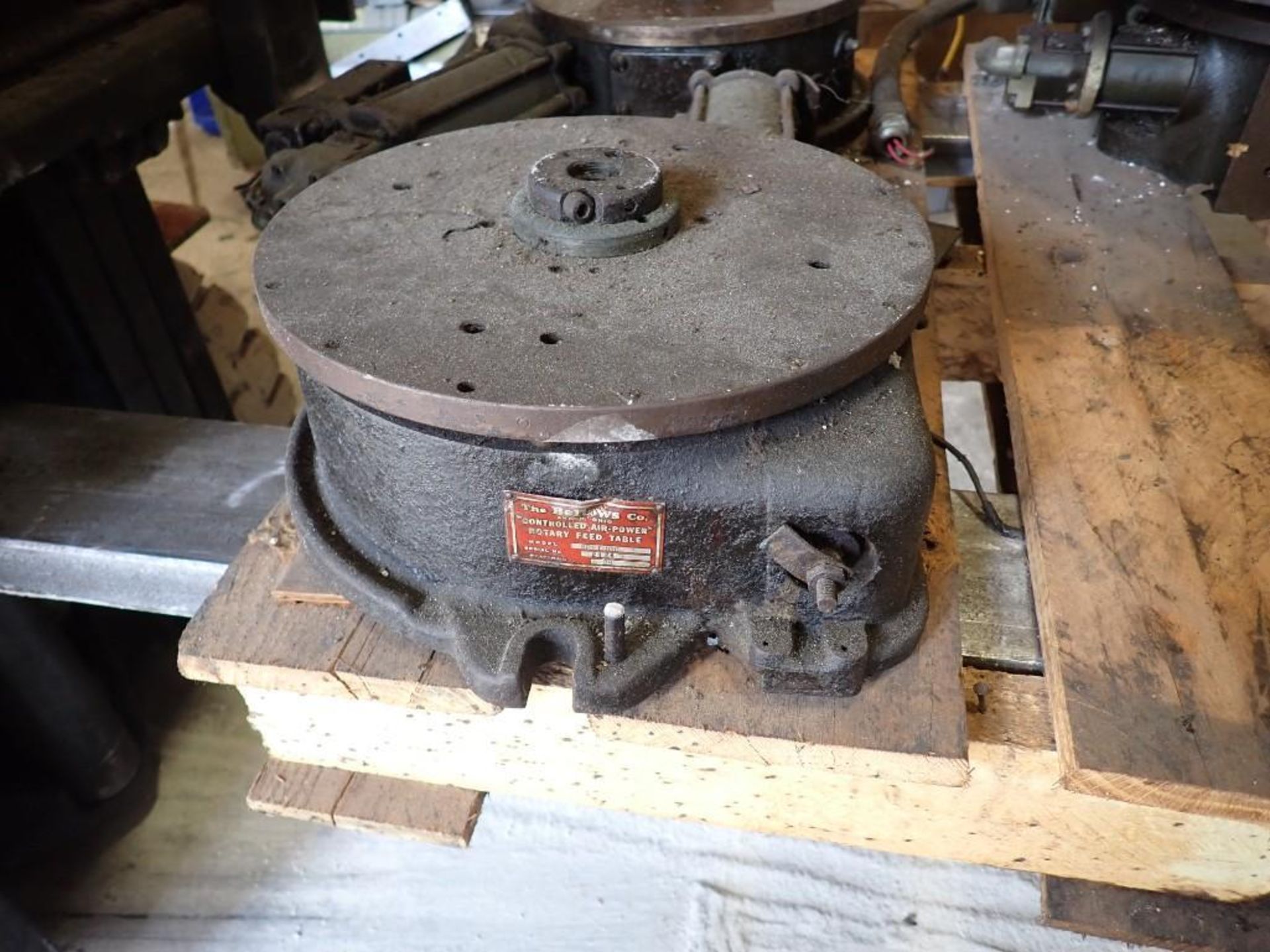 Lot of (2) Bellows #BRET-10C Rotary Feed Tables