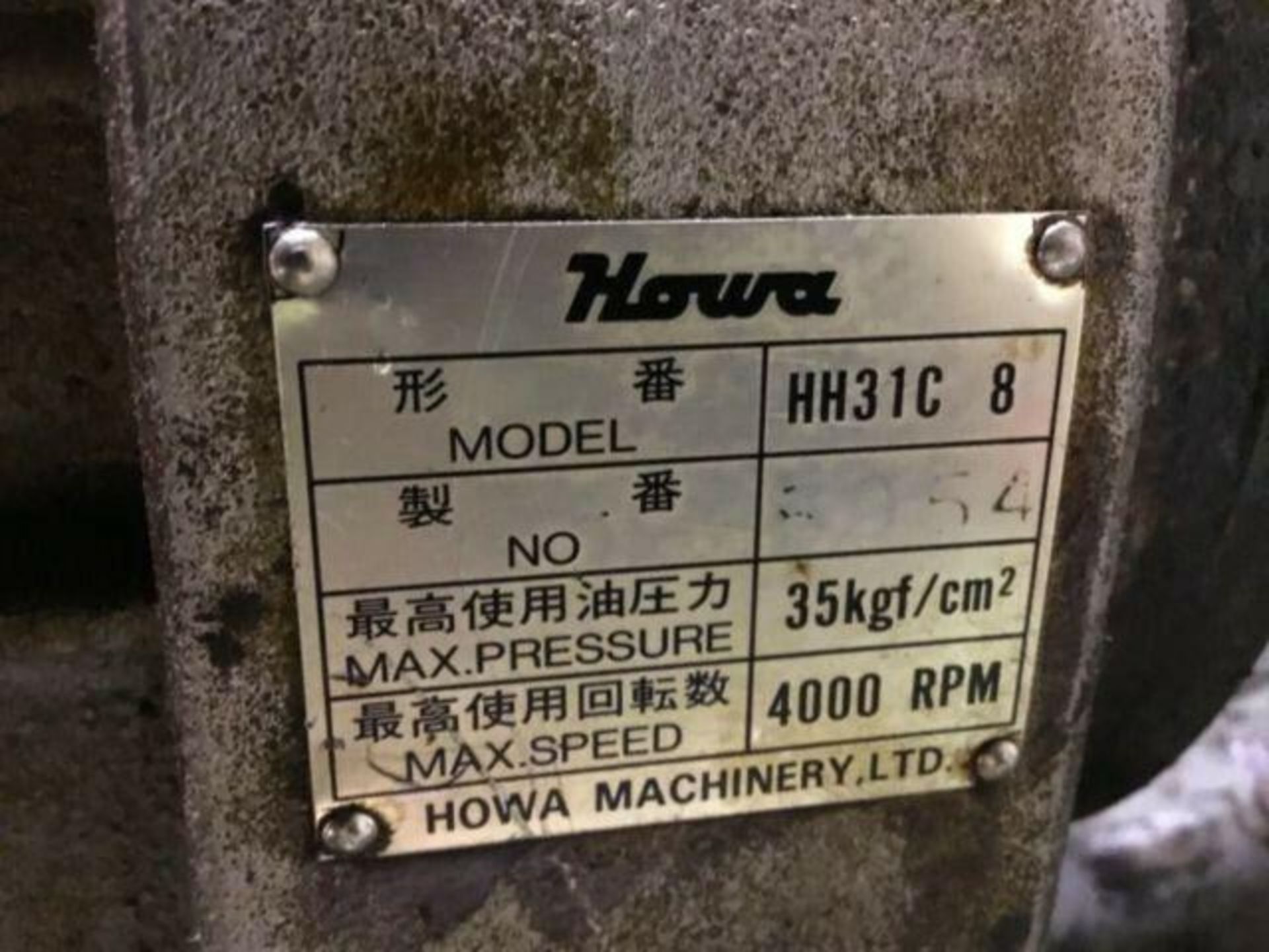 Mazak/Howa #HH31C 8 Chuck Actuator - Image 6 of 6