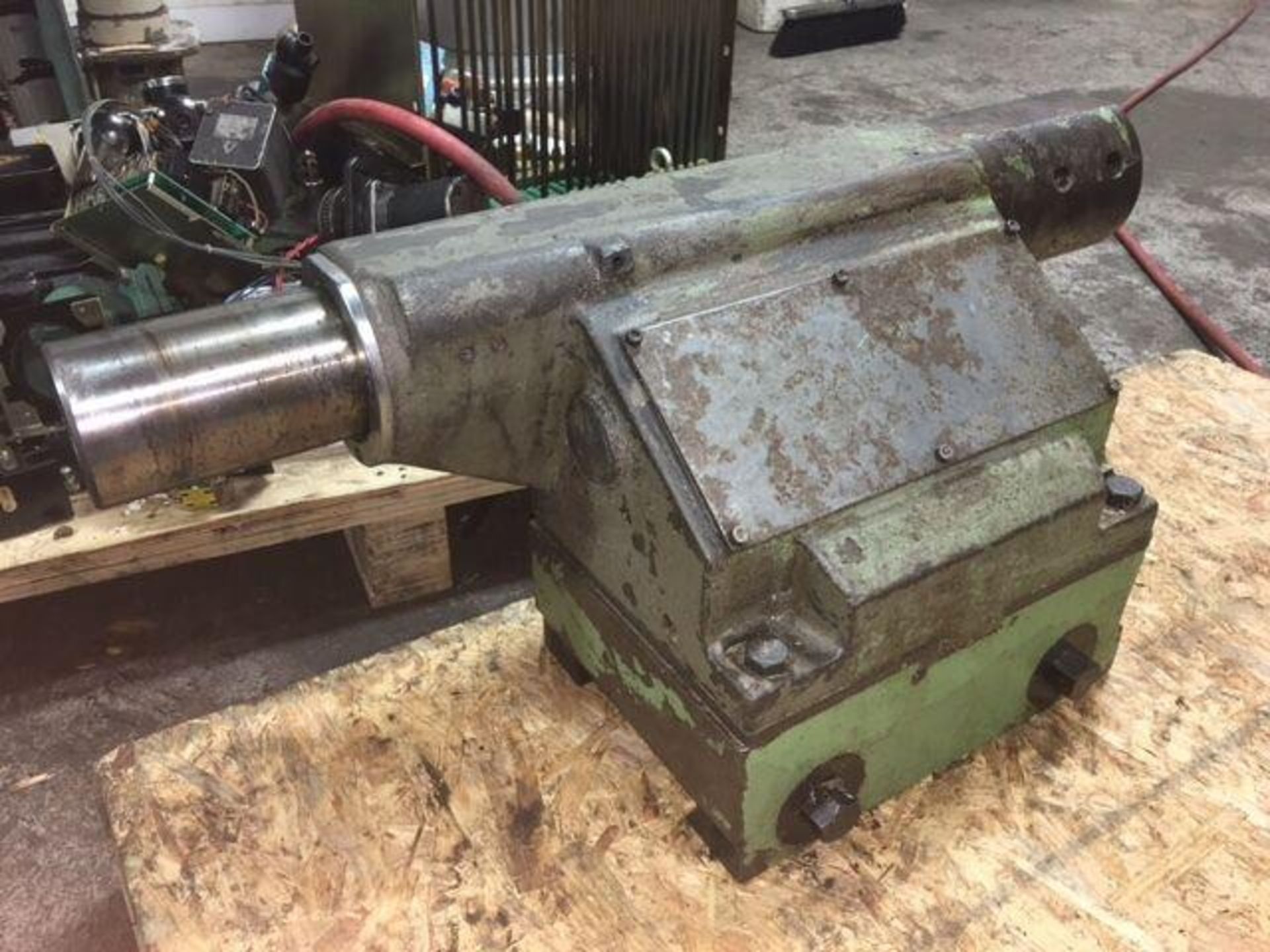 Okuma Hydraulic Tailstock off of LB-15 CNC Lathe