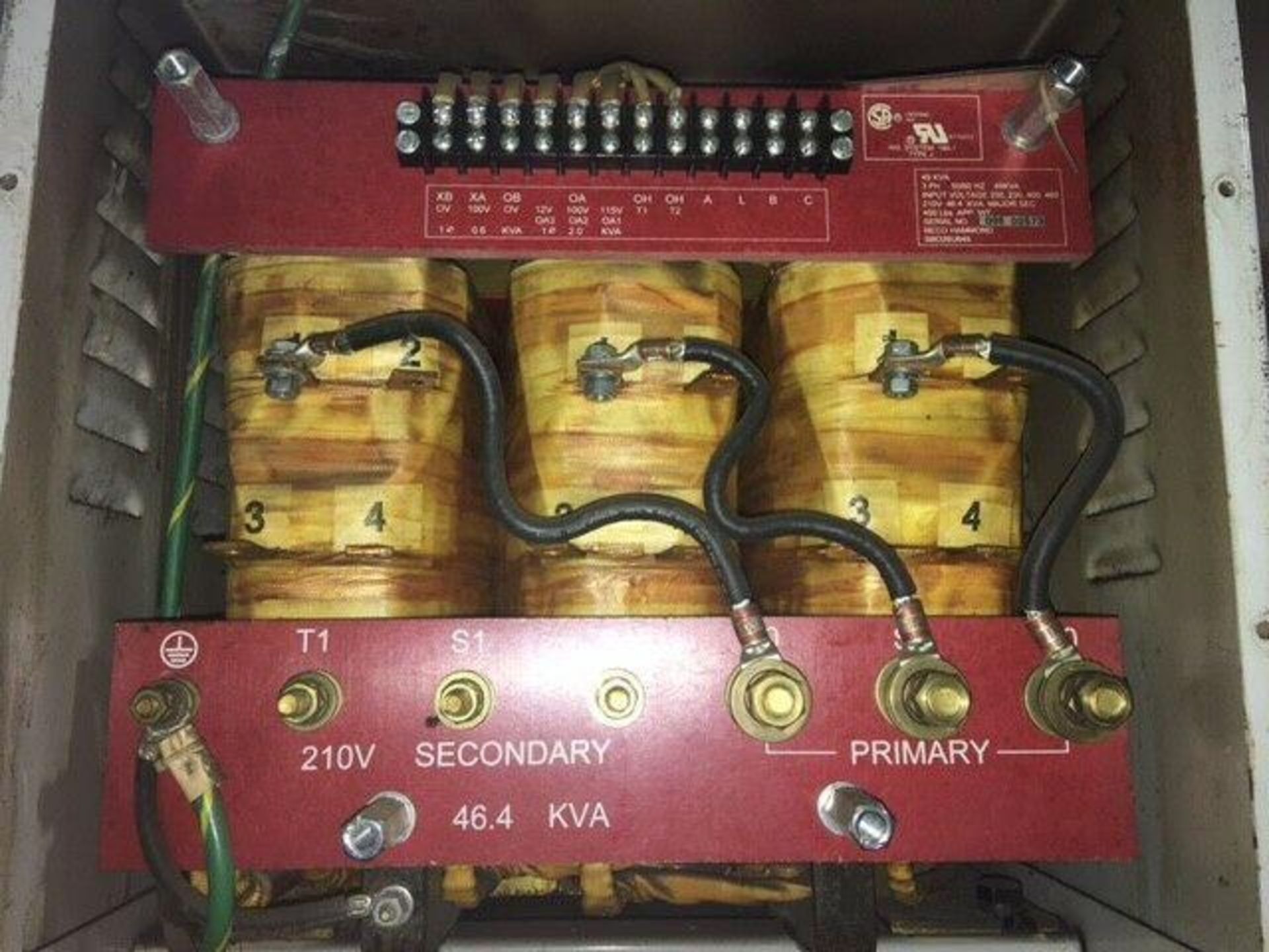 Hammond 3 Phase Machine Transformer - Image 6 of 8