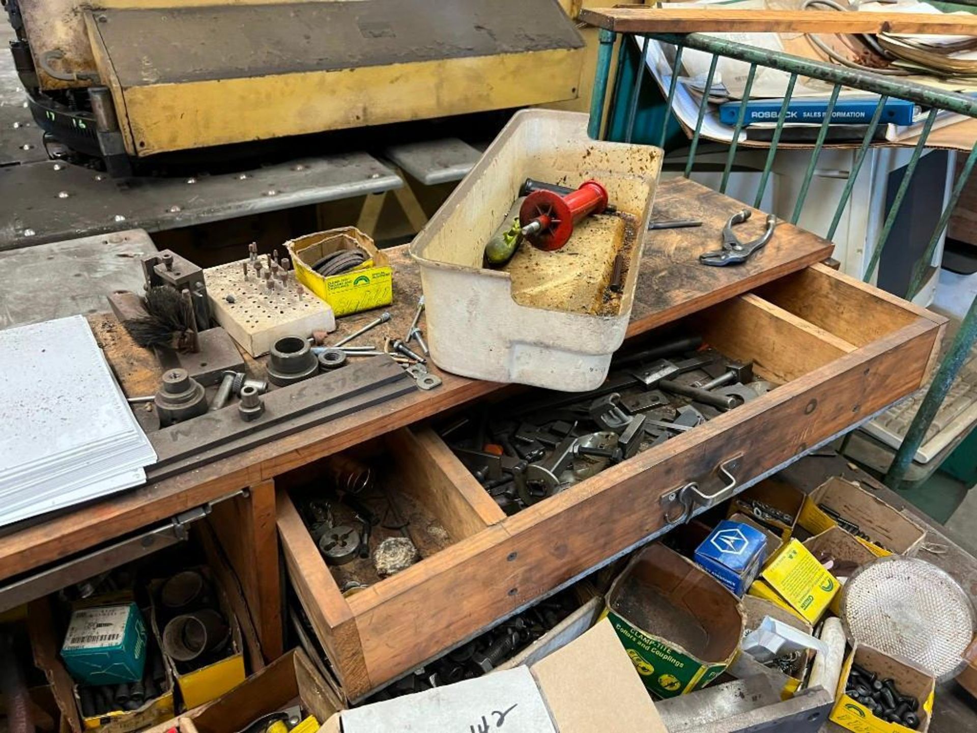 Lot of Misc Tooling & Equipment w/Table - Image 6 of 7
