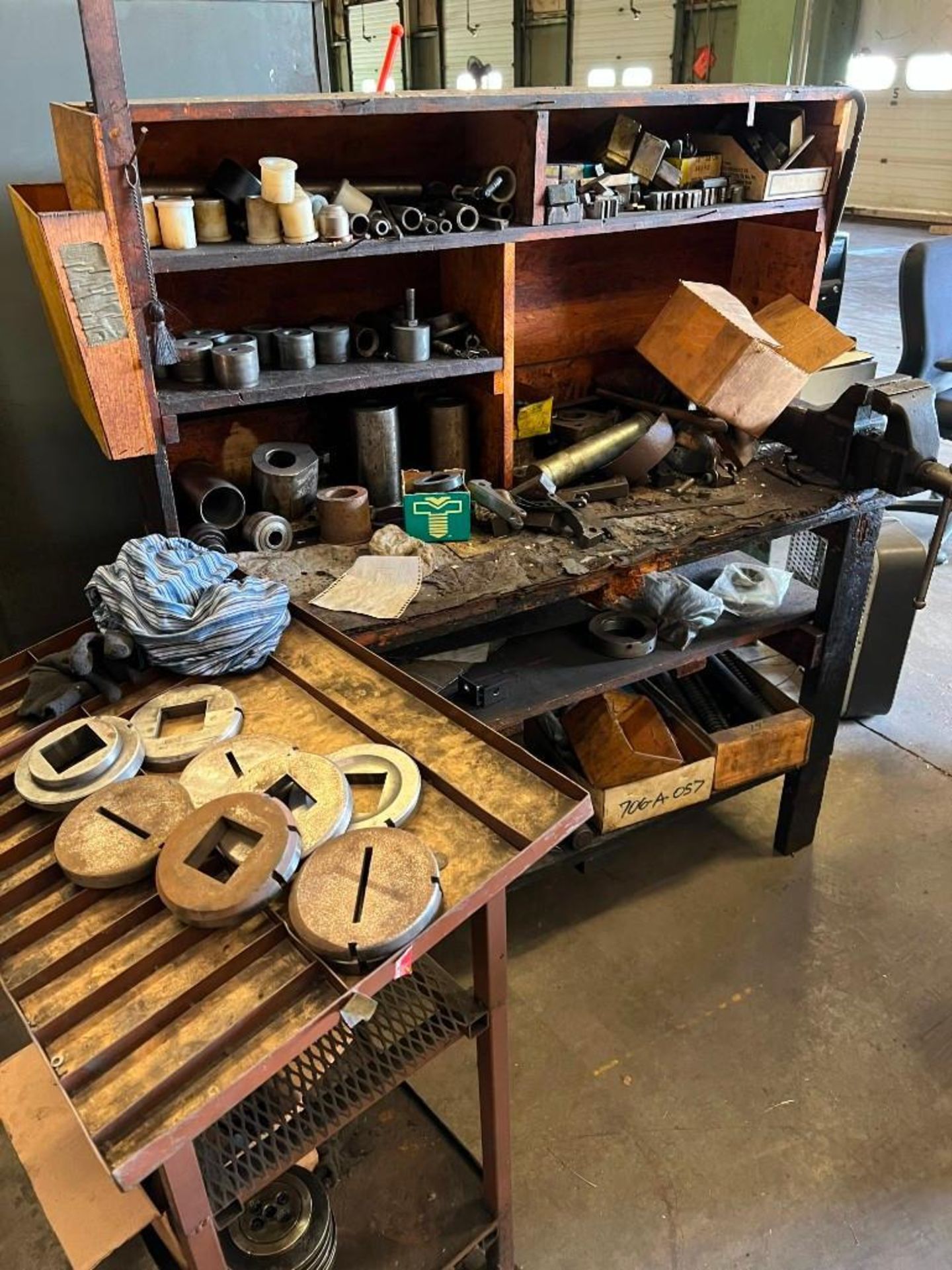 Lot of Misc Tooling & Equipment w/Bench