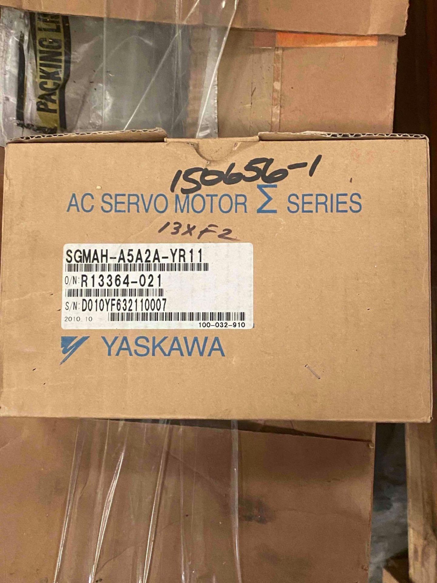 YASKAWA AC Servo Motor - Image 2 of 3