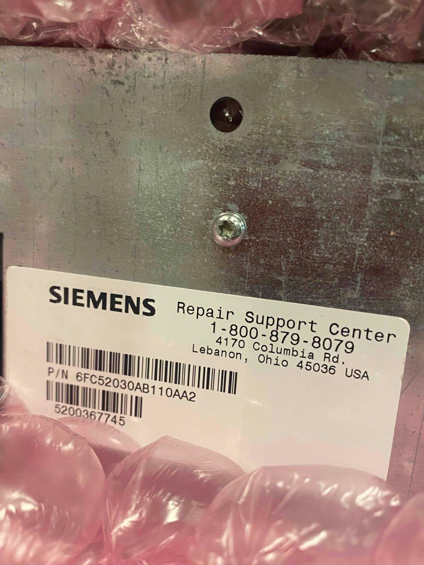 Siemens CNC display panel - Image 4 of 4