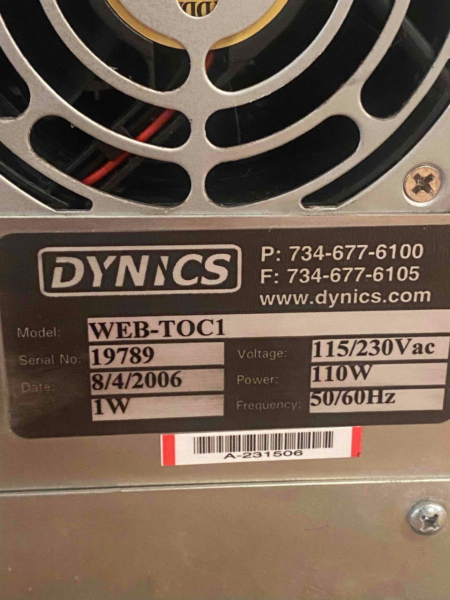 DYNICS Industrial Panel - Image 3 of 3