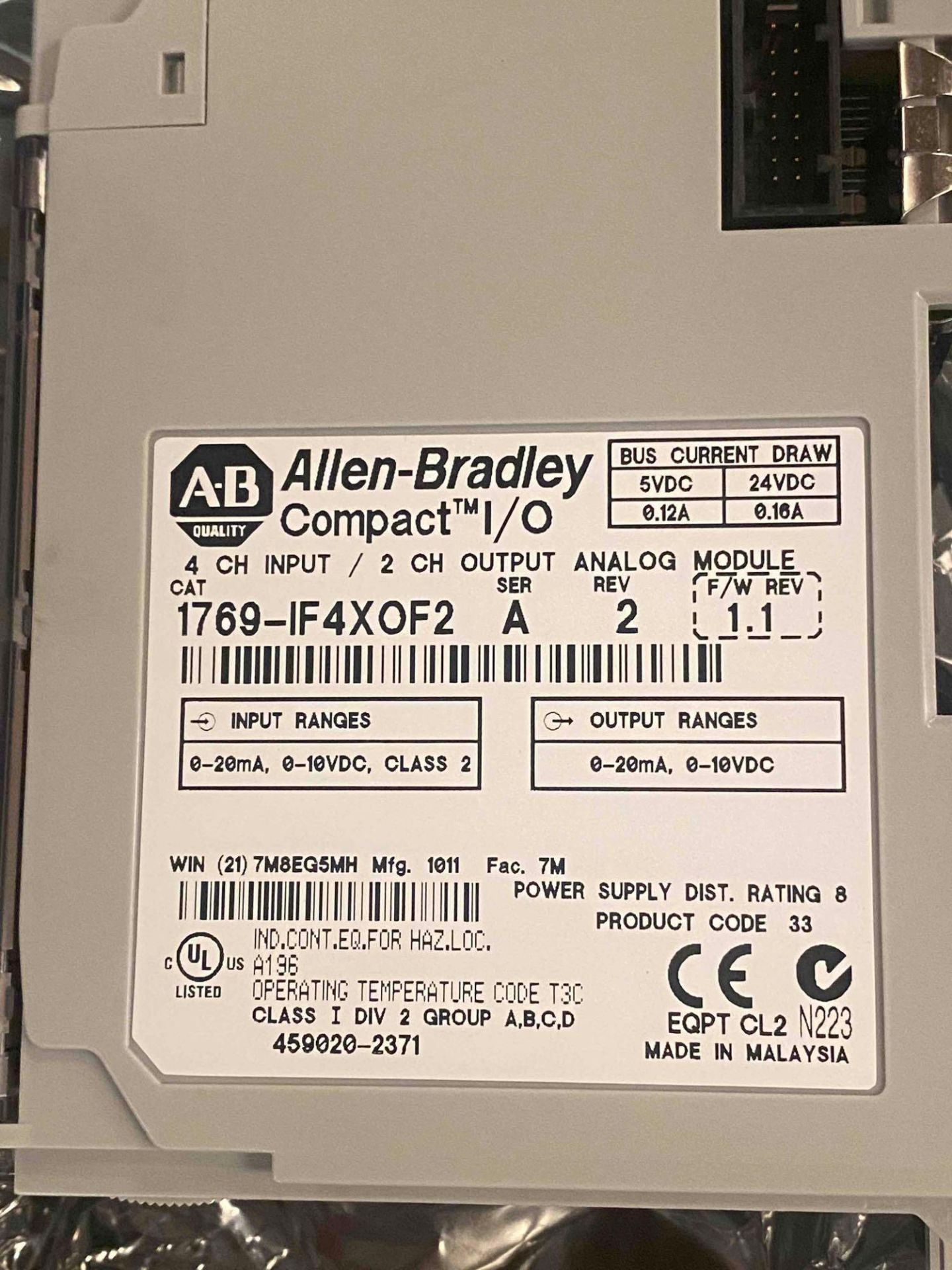 Allen Bradley SER A Module - Image 3 of 3