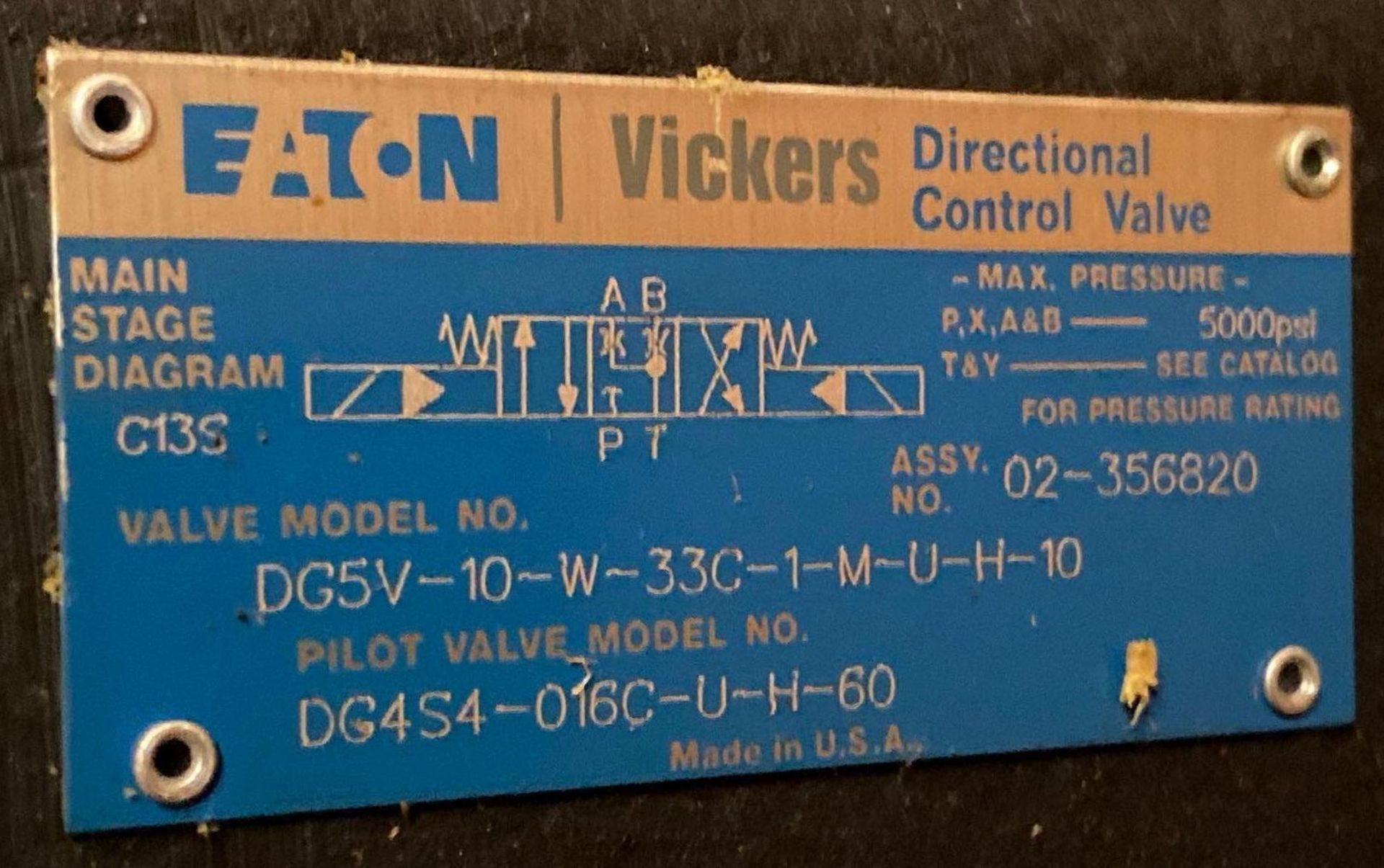 Eaton Vickers Directional Control Valve - Image 3 of 4