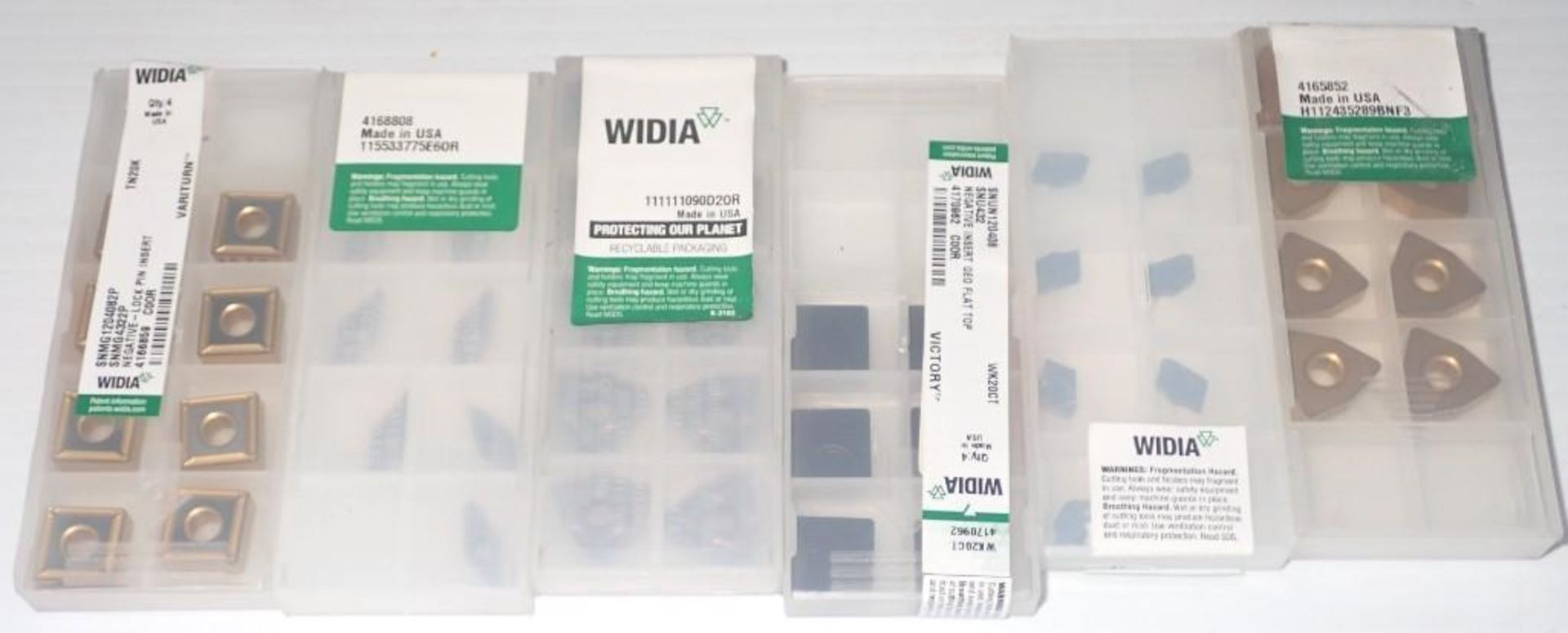 Lot of Widia Carbide Inserts - Image 5 of 12