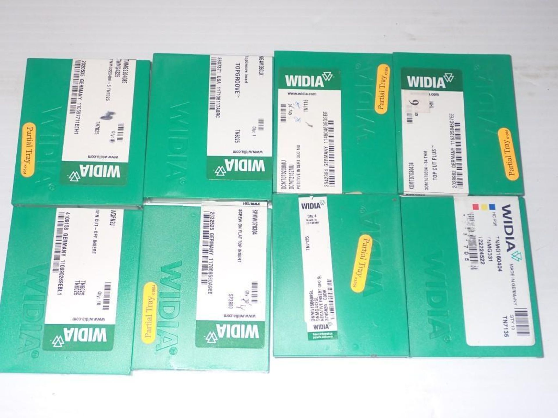 Lot of Widia Carbide Inserts - Image 10 of 12