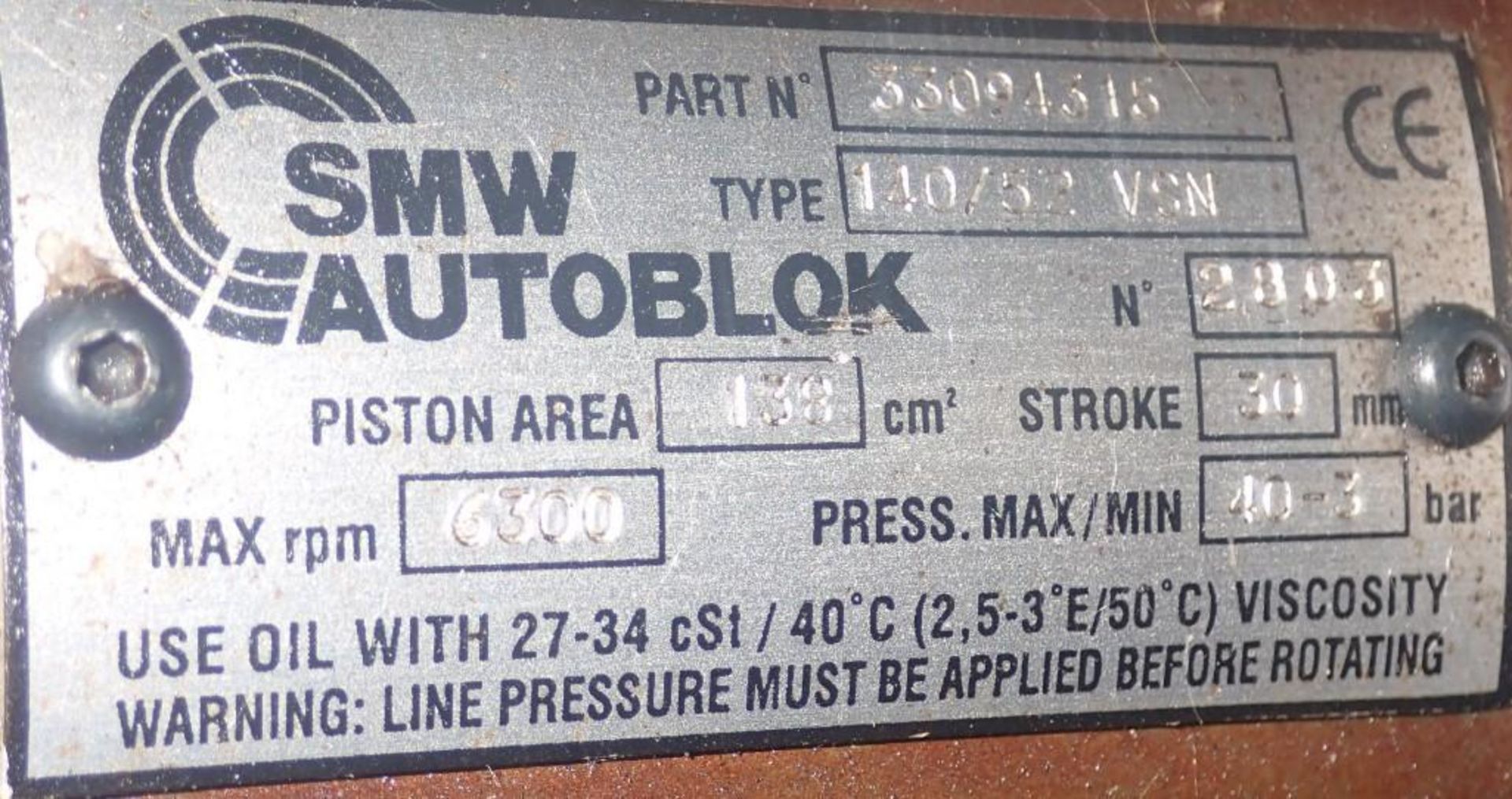 SMW Autoblok Actuator - Image 4 of 4