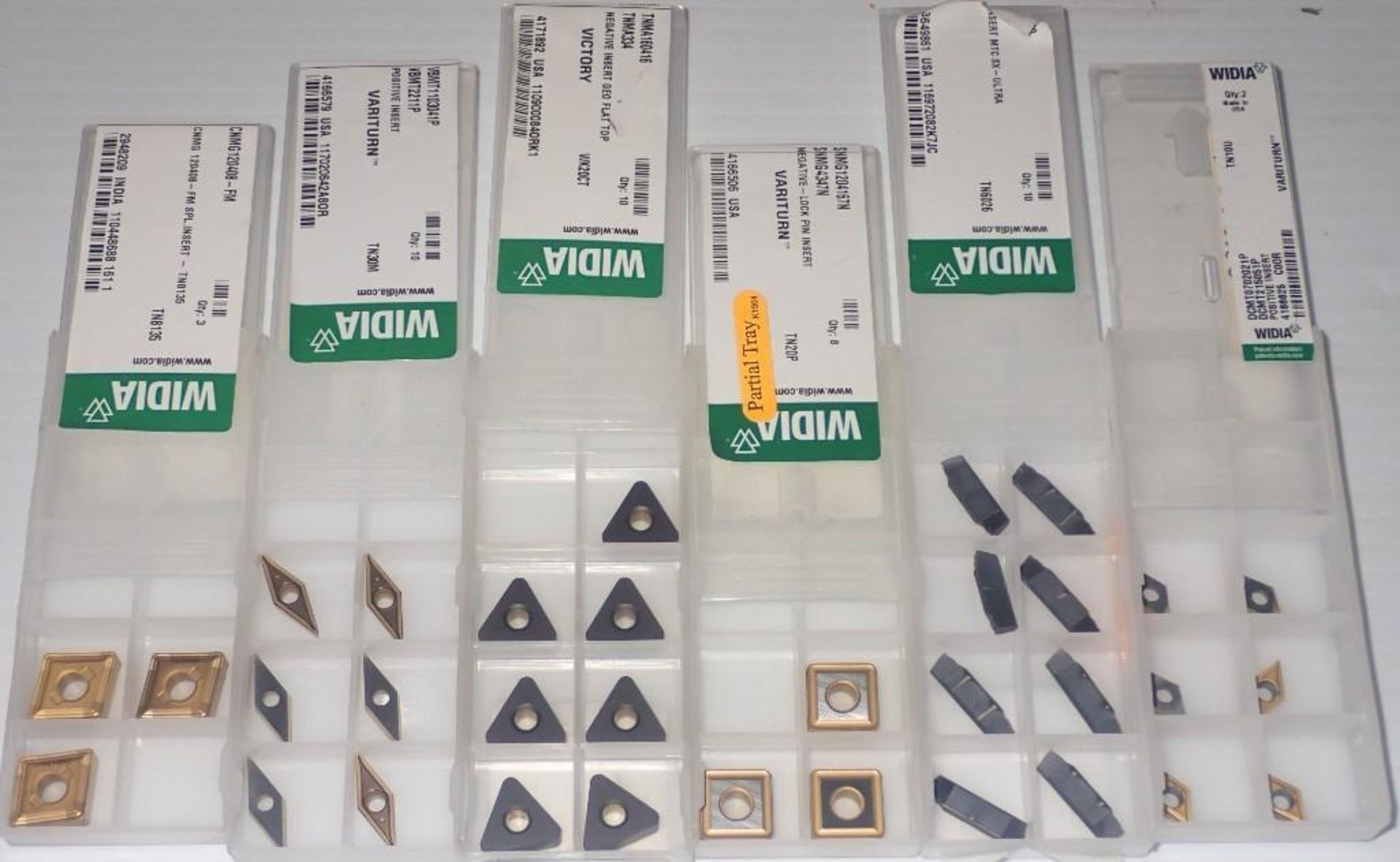 Lot of Widia Carbide Inserts - Image 3 of 12