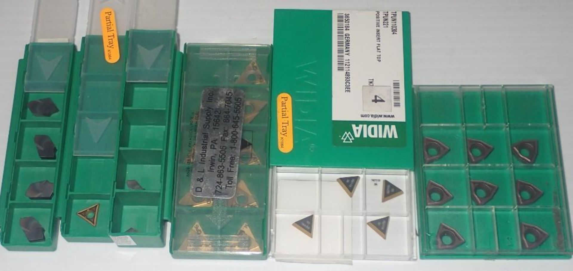 Lot of Widia Carbide Inserts - Image 7 of 12