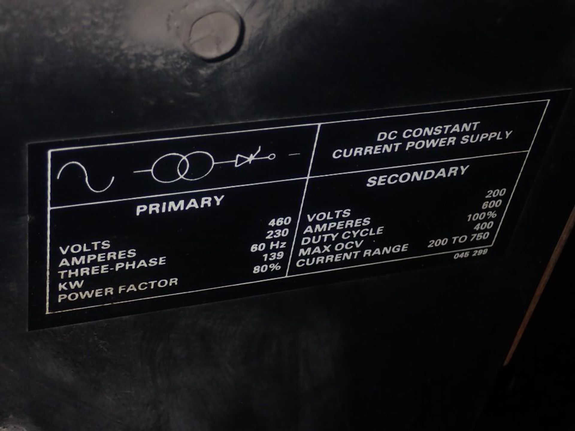 Hypertherm #H-601 Power Supply - Image 7 of 7