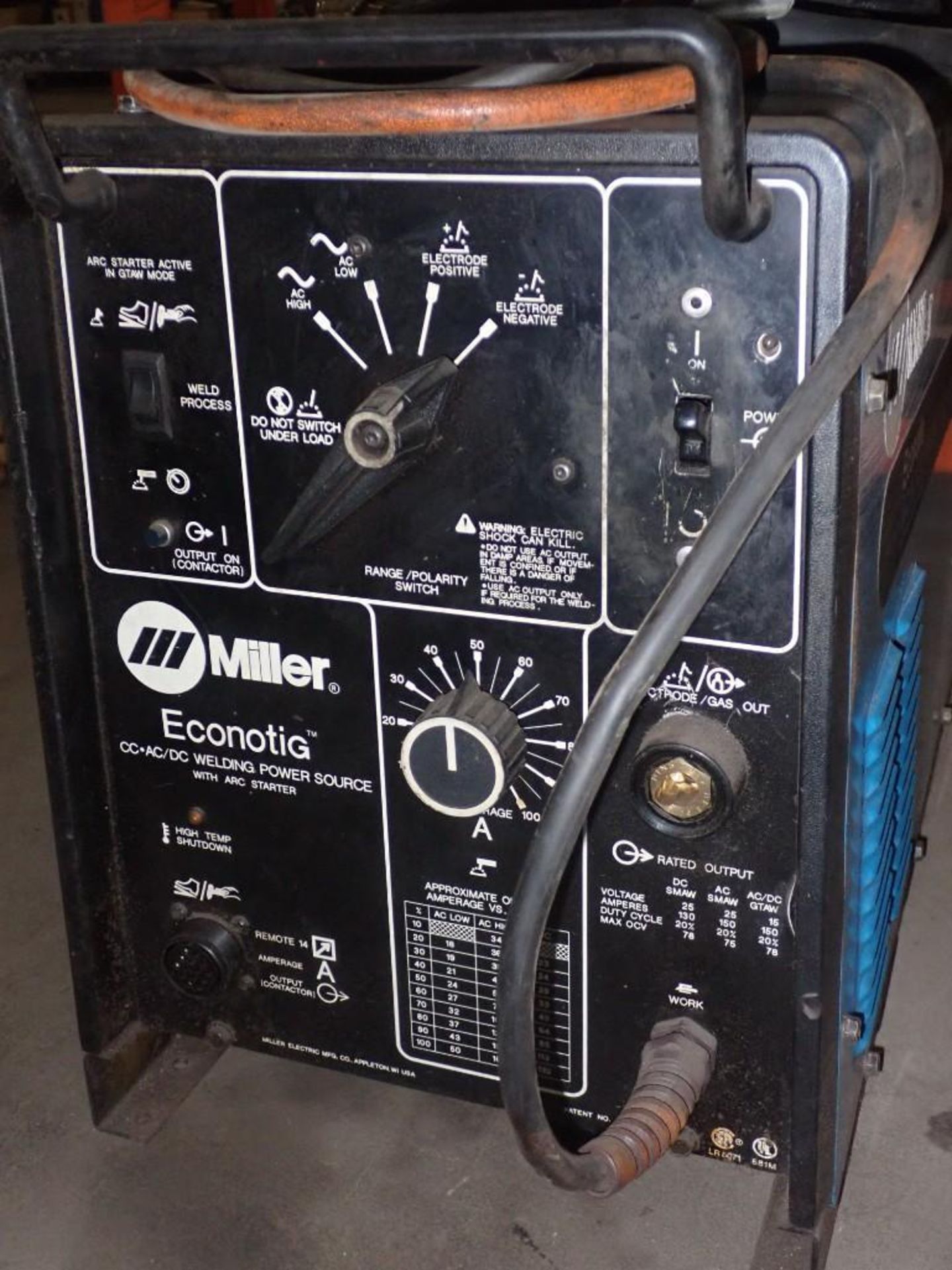 Miller Econotig Welder - Image 4 of 7