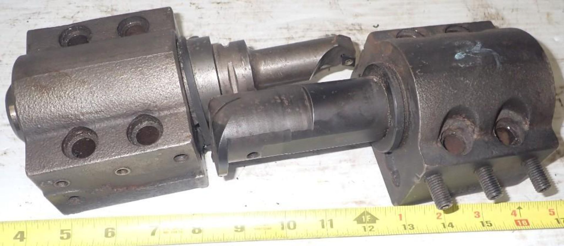 Lot of (6) Lathe Turret Blocks - Image 8 of 8