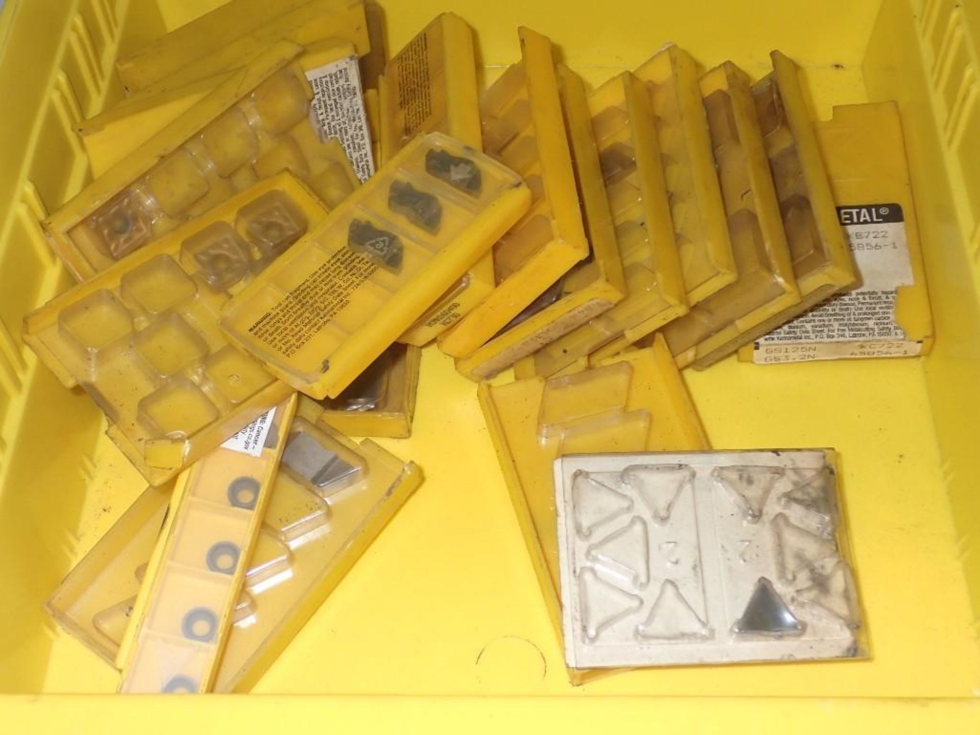 Lot of Kennametal Carbide Inserts