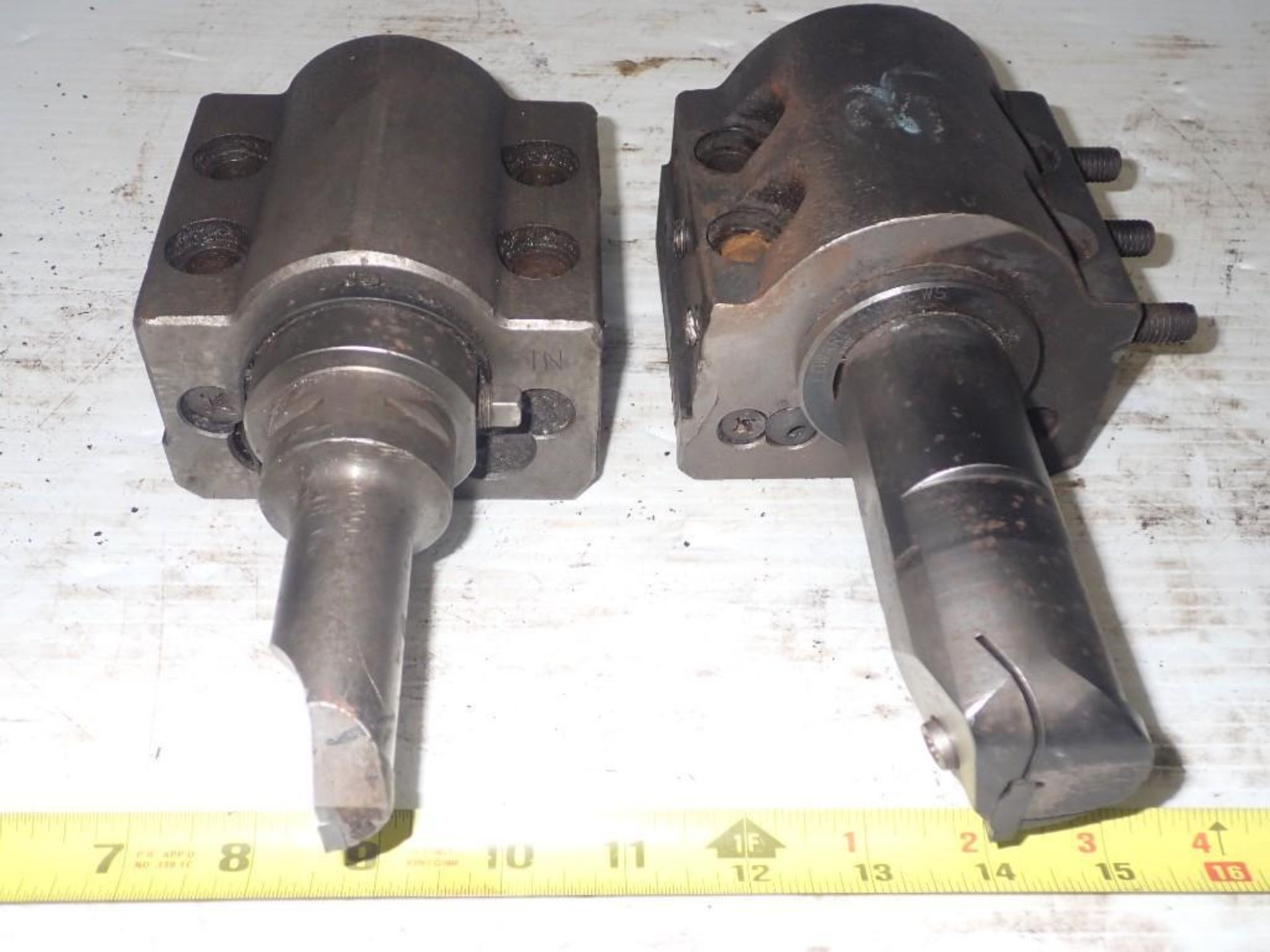 Lot of (6) Lathe Turret Blocks - Image 6 of 8