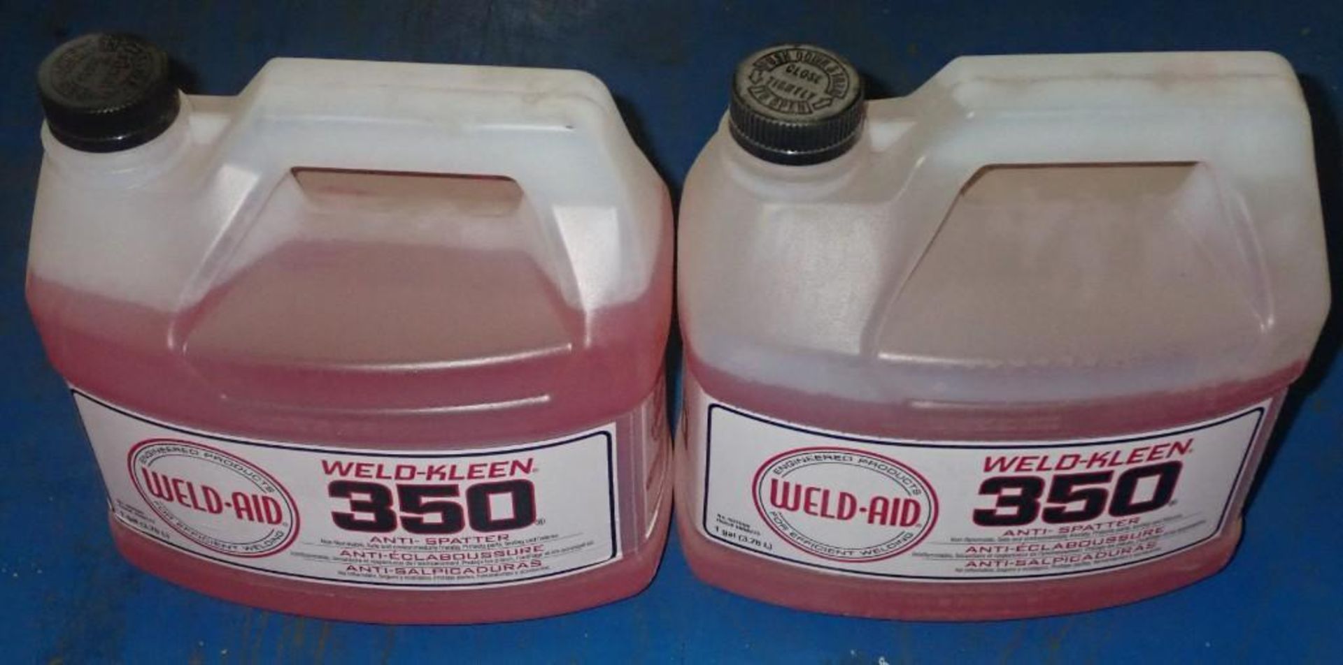 Lot of (2) Bottles Weld-Kleen 350