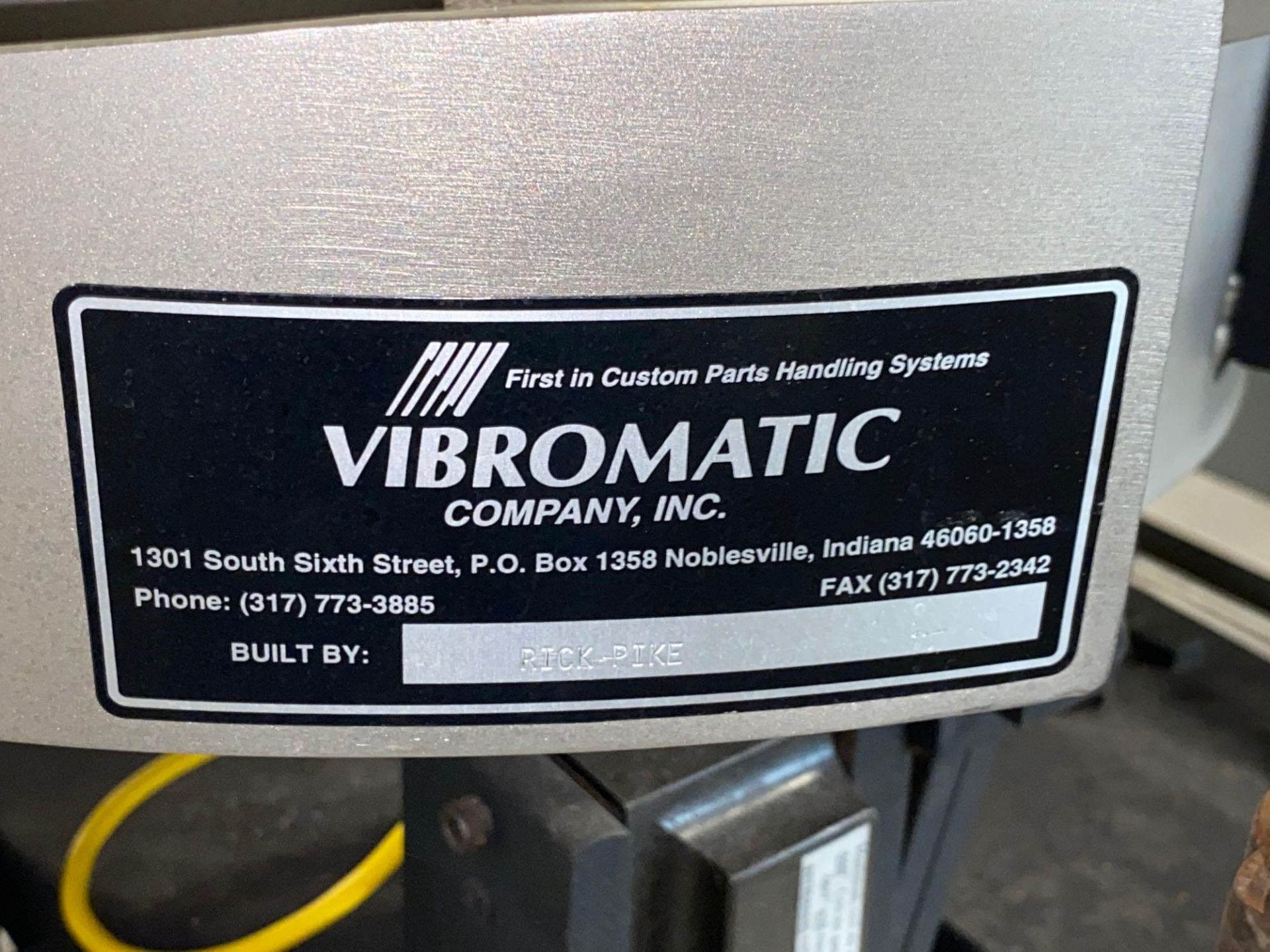 15” Vibromatic Vibratory Bowl Feeder Assembly - Image 4 of 7